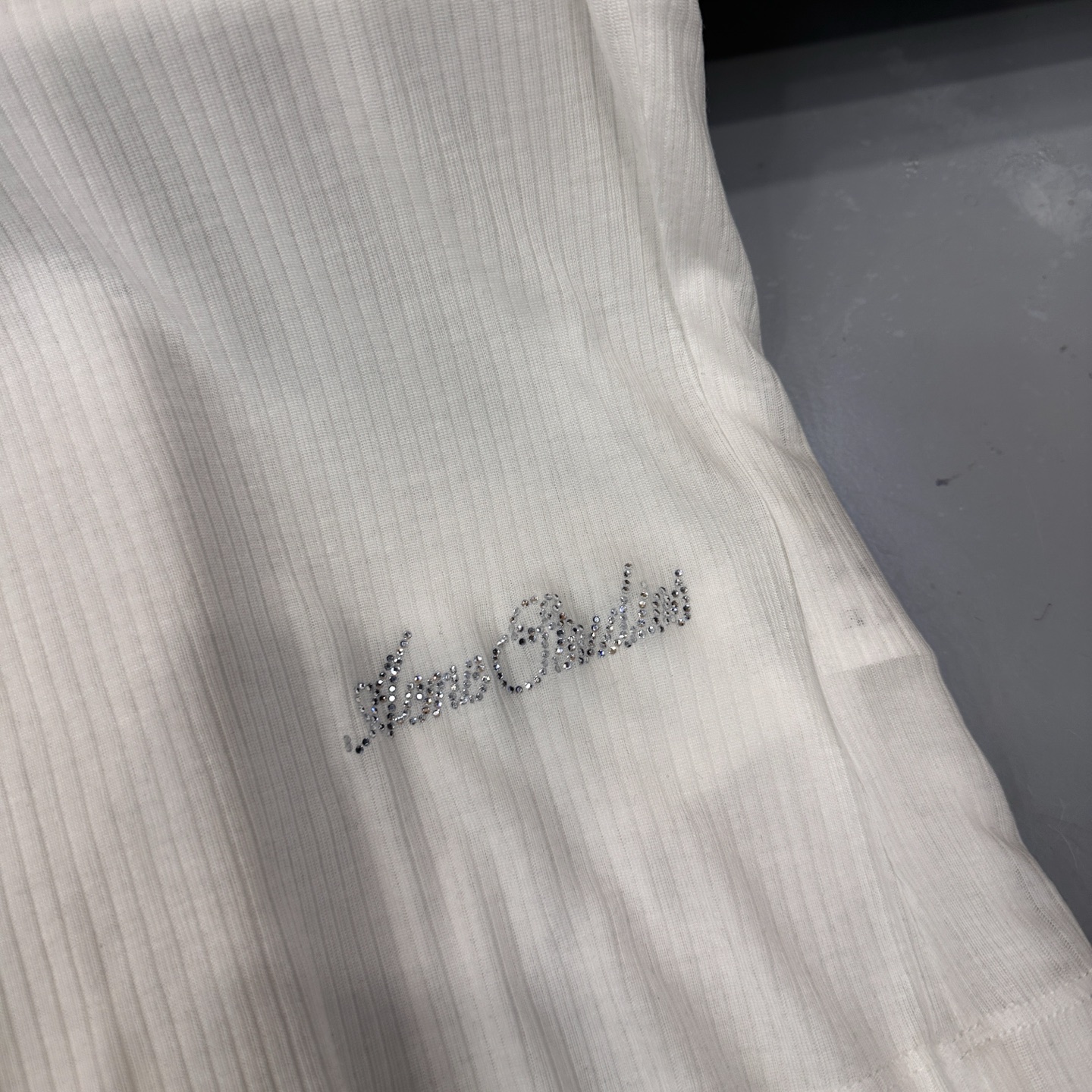 Acne ｜ 新款两件套短袖t，特殊真两件套款式，进口莱赛尔羊毛面料，经典品牌烫钻标，休闲时尚，尺码sm