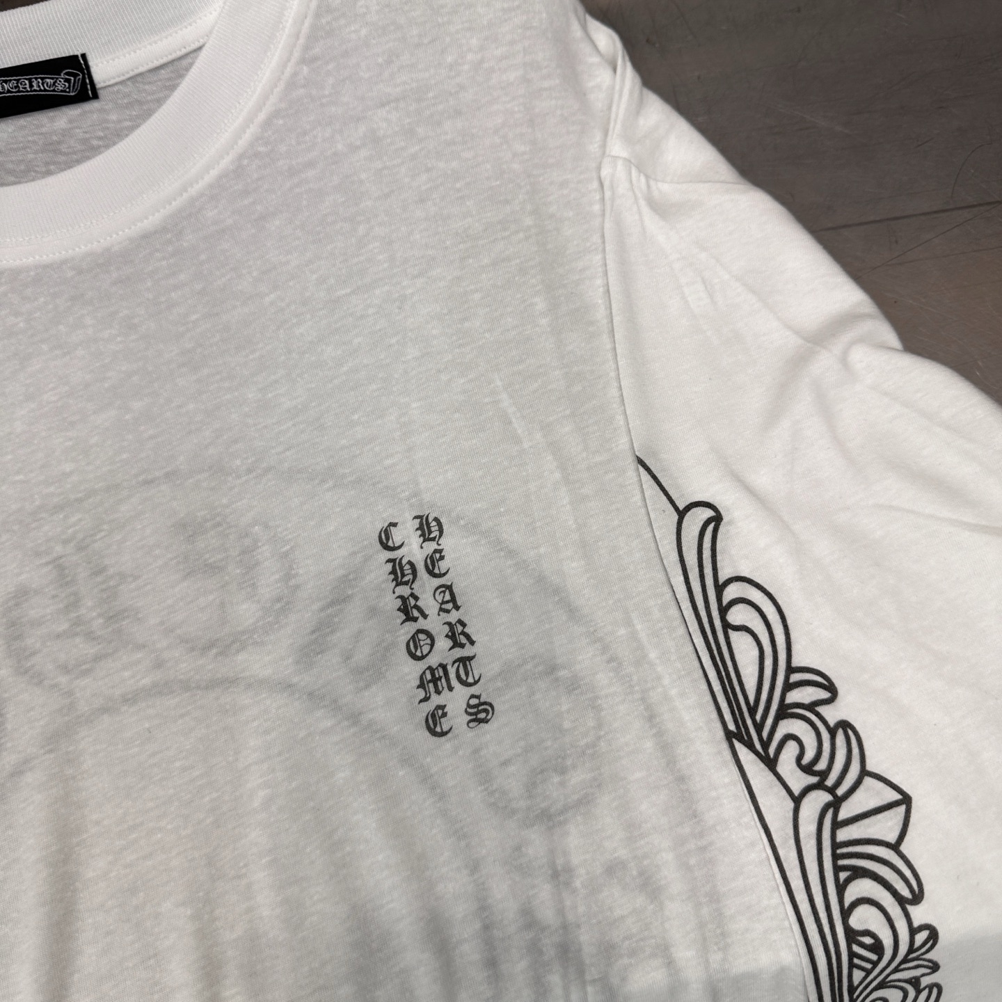 克罗心 ｜ 新款长袖打底，全身4处印花，日本进口天丝亚麻面料，时尚休闲，尺码sml