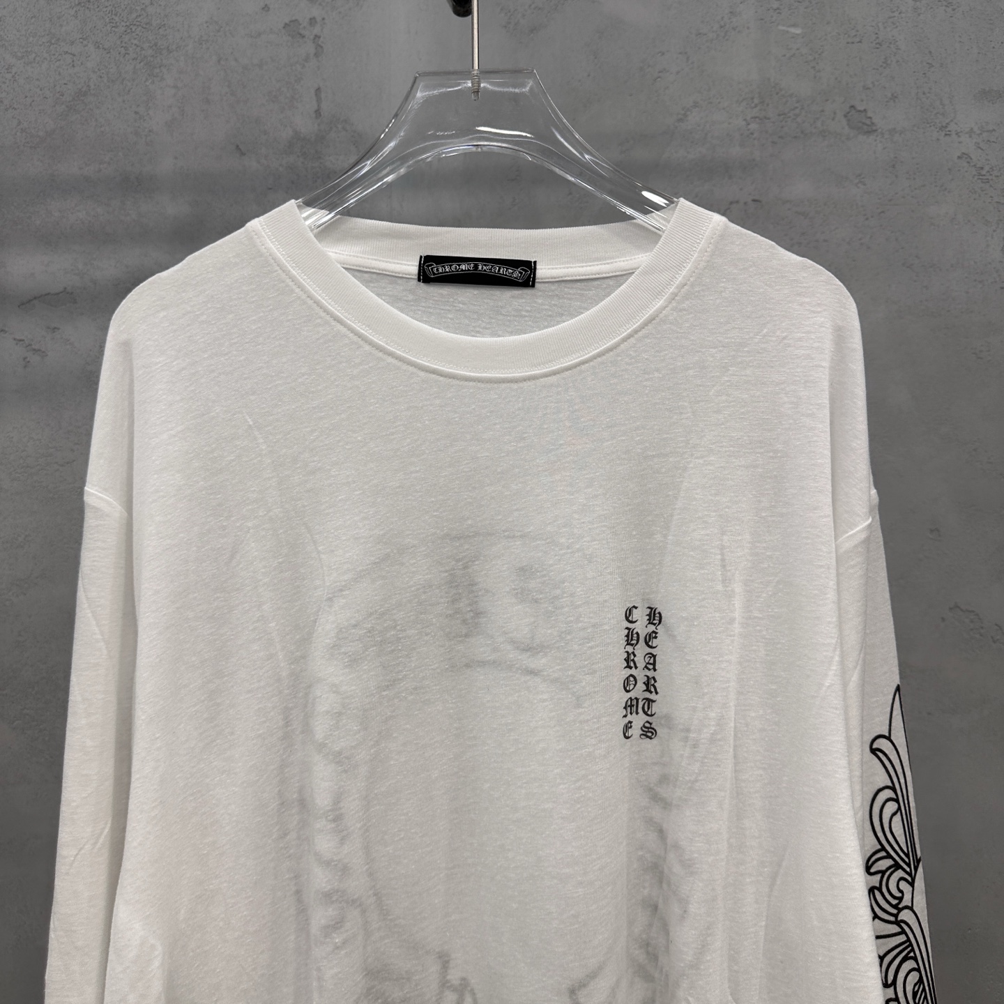 克罗心 ｜ 新款长袖打底，全身4处印花，日本进口天丝亚麻面料，时尚休闲，尺码sml