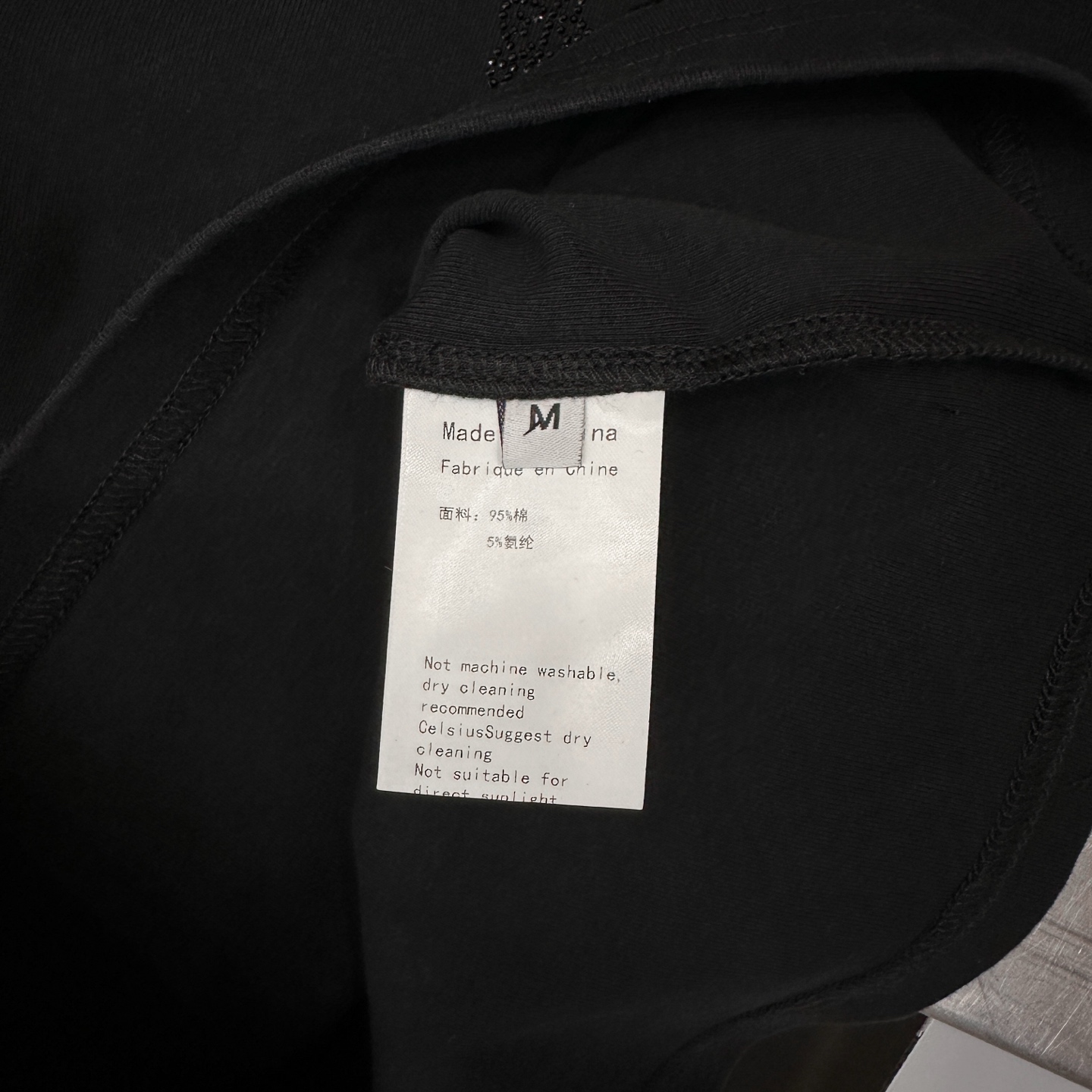 克罗心 ｜ 新款短袖t，成衣洗水炒色加全身烫钻工艺，休闲时尚，尺码sml