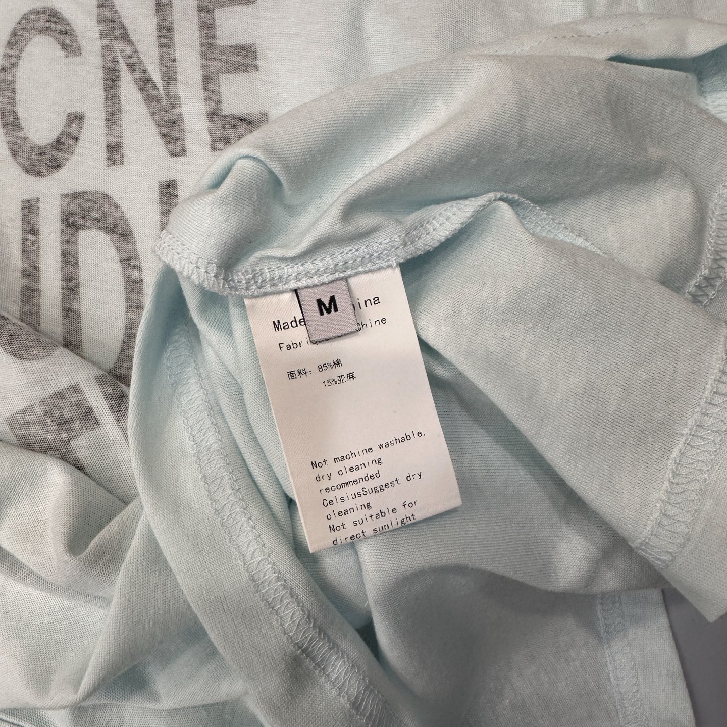 Acne ｜ 新款短袖t，成衣洗水加拔印印花工艺，进口亚麻棉面料，时尚休闲，尺码sml