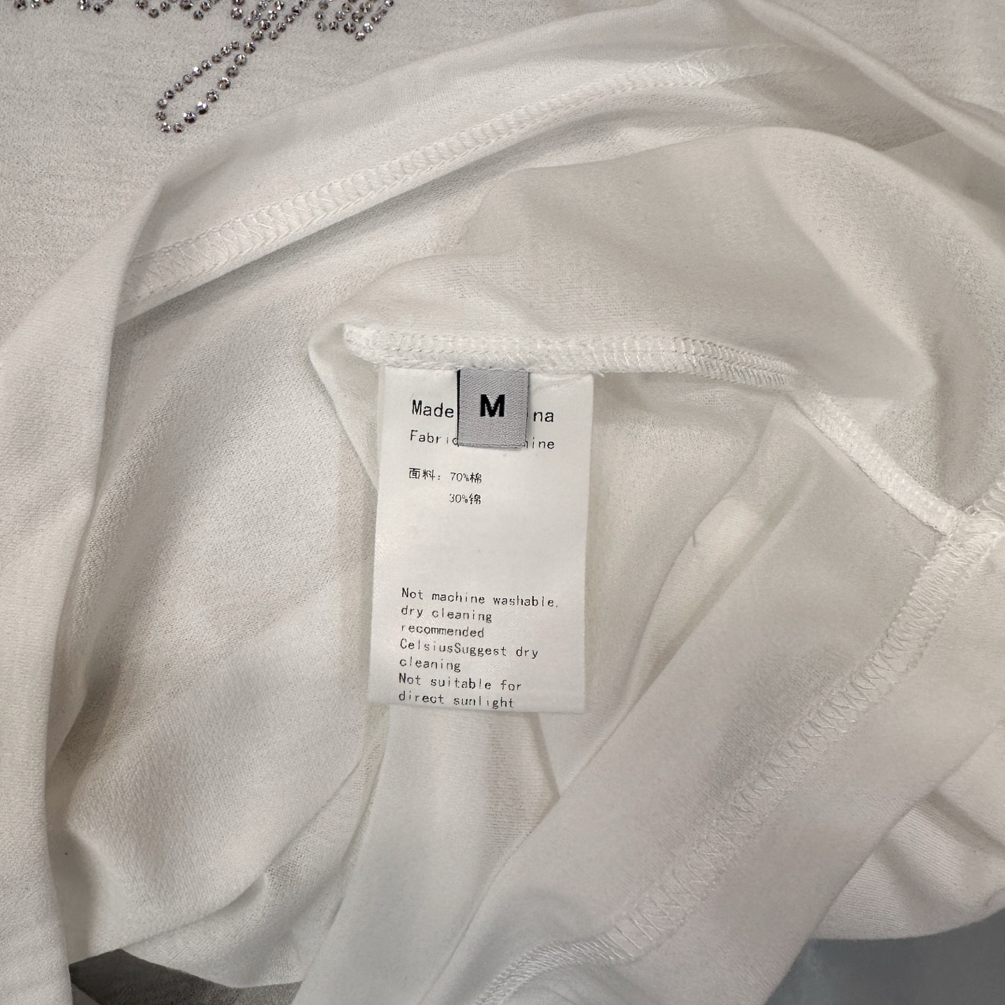 巴黎 ｜ 新款短袖t，日本进口高黏棉加品牌经典烫钻标，休闲时尚，尺码sml