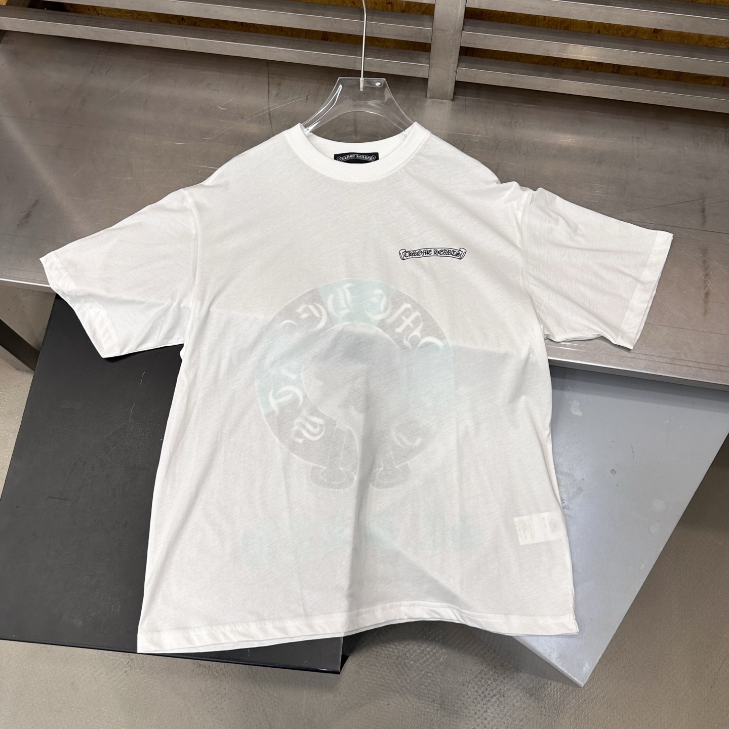 克罗心 ｜ 新款短袖t，成衣洗水加彩色印花工艺，休闲时尚，男女同款，尺码sml
