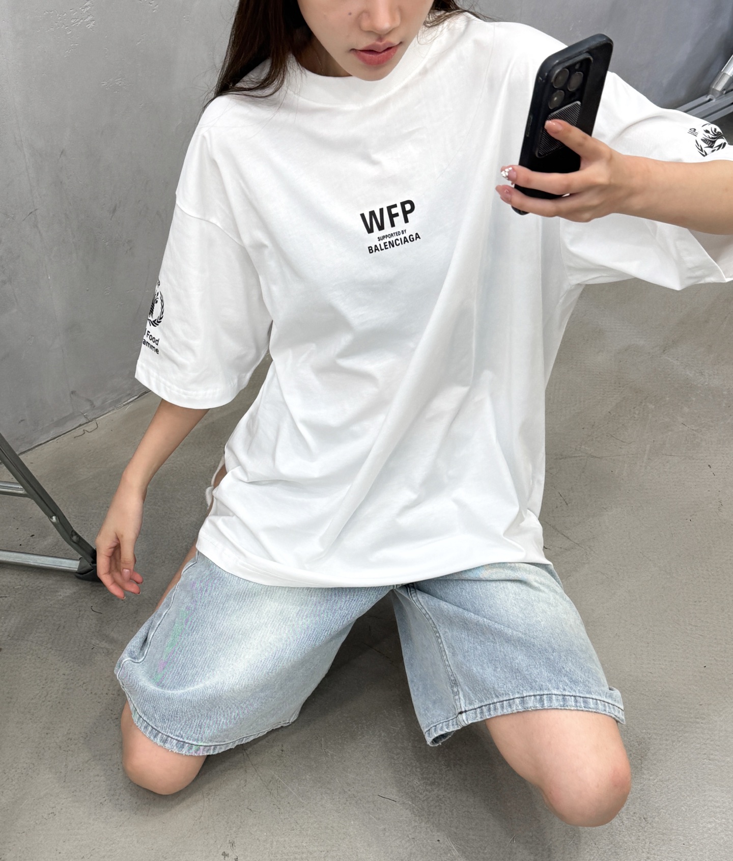 巴黎 ｜ 新款短袖t，成衣洗水加多处印花工艺，休闲时尚，男女同款，尺码sml