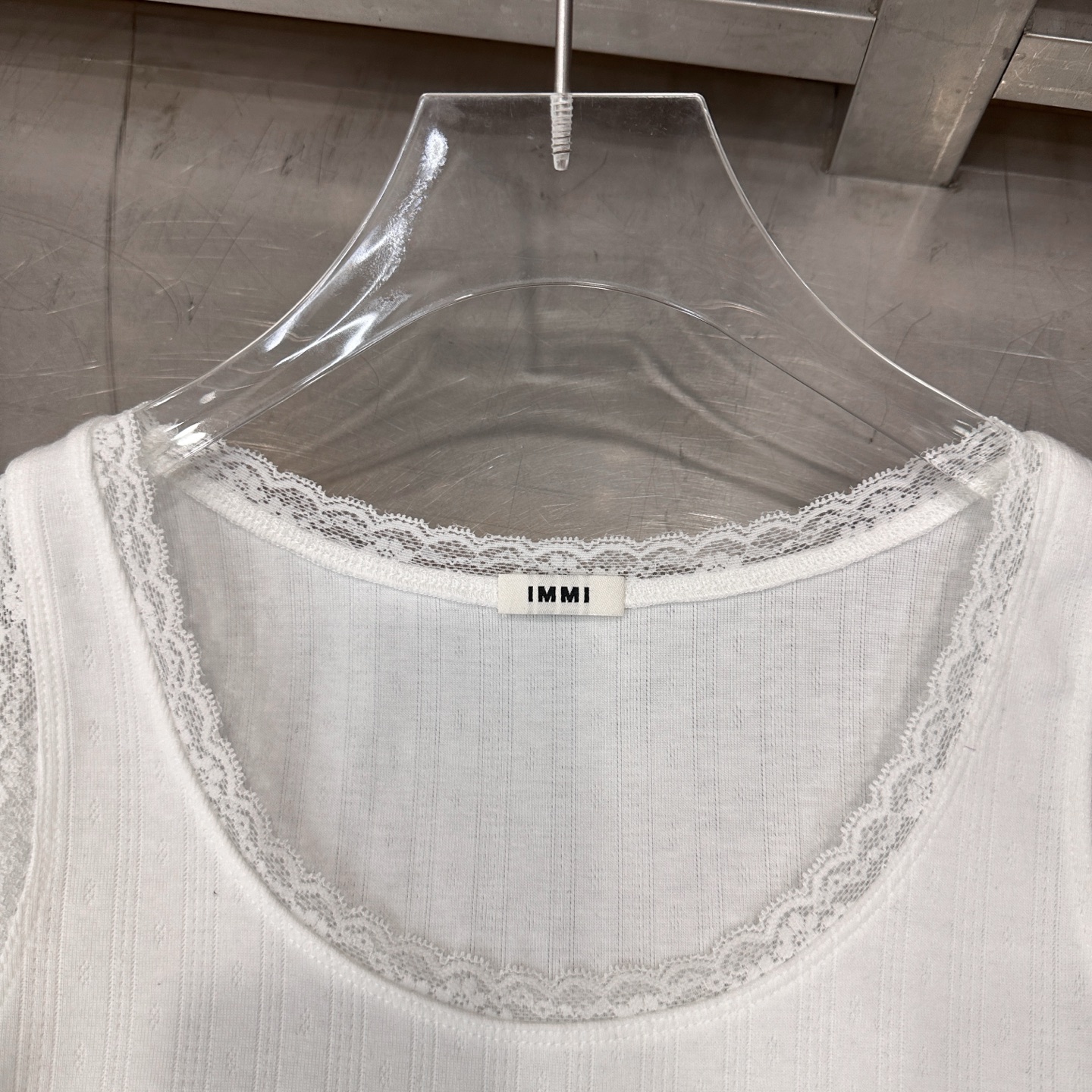 Acne ｜ 新款背心，品牌经典烫钻标，蕾丝拼接做工，休闲时尚，尺码sml