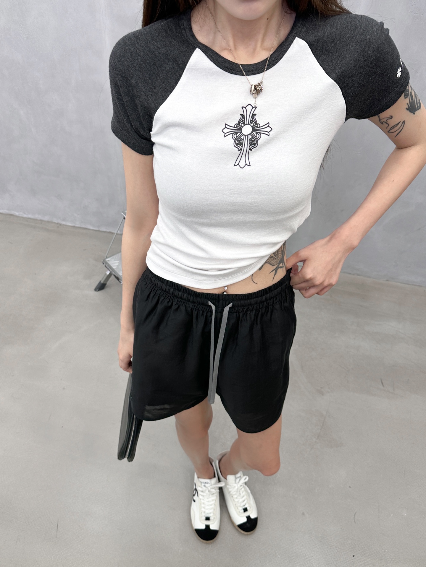 Rickowens ｜ 新款休闲短裤，日本进口天丝面料，双层结构做工，时尚休闲，尺码sml