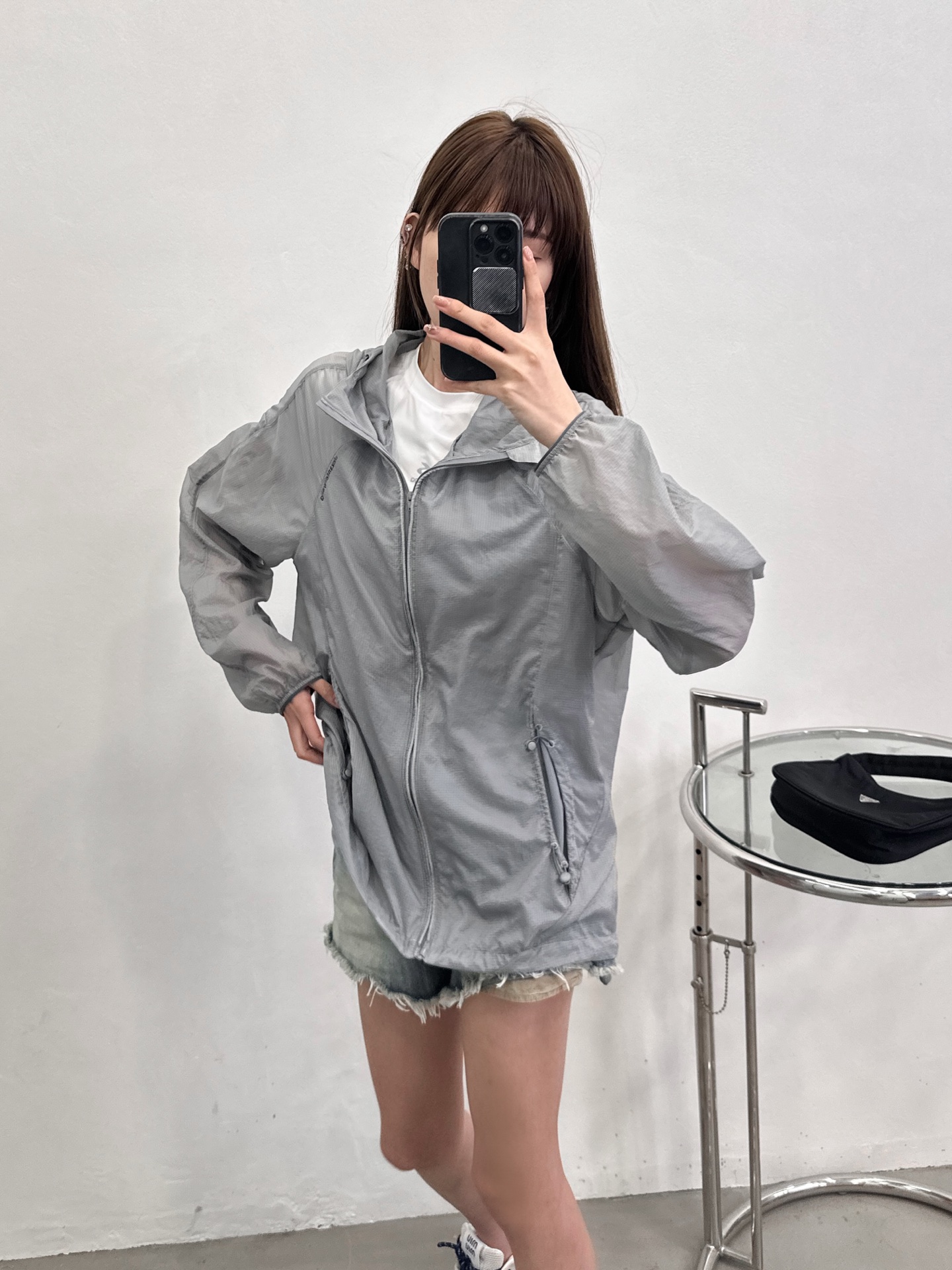 大王 ｜ 新款防晒上衣，品牌经典反光印花标，经典双层结构防晒服，休闲时尚，尺码sml