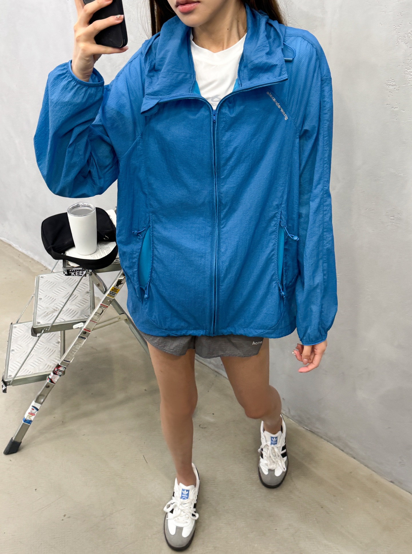 大王 ｜ 新款防晒上衣，品牌经典反光印花标，经典双层结构防晒服，休闲时尚，尺码sml