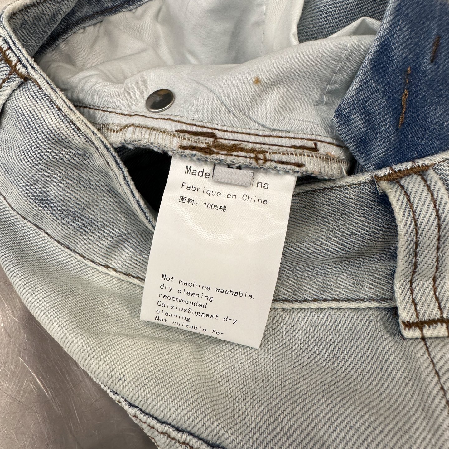 Acne ｜ 新款牛仔短裤，成衣洗水加定位烫钻工艺，休闲时尚，尺码sml