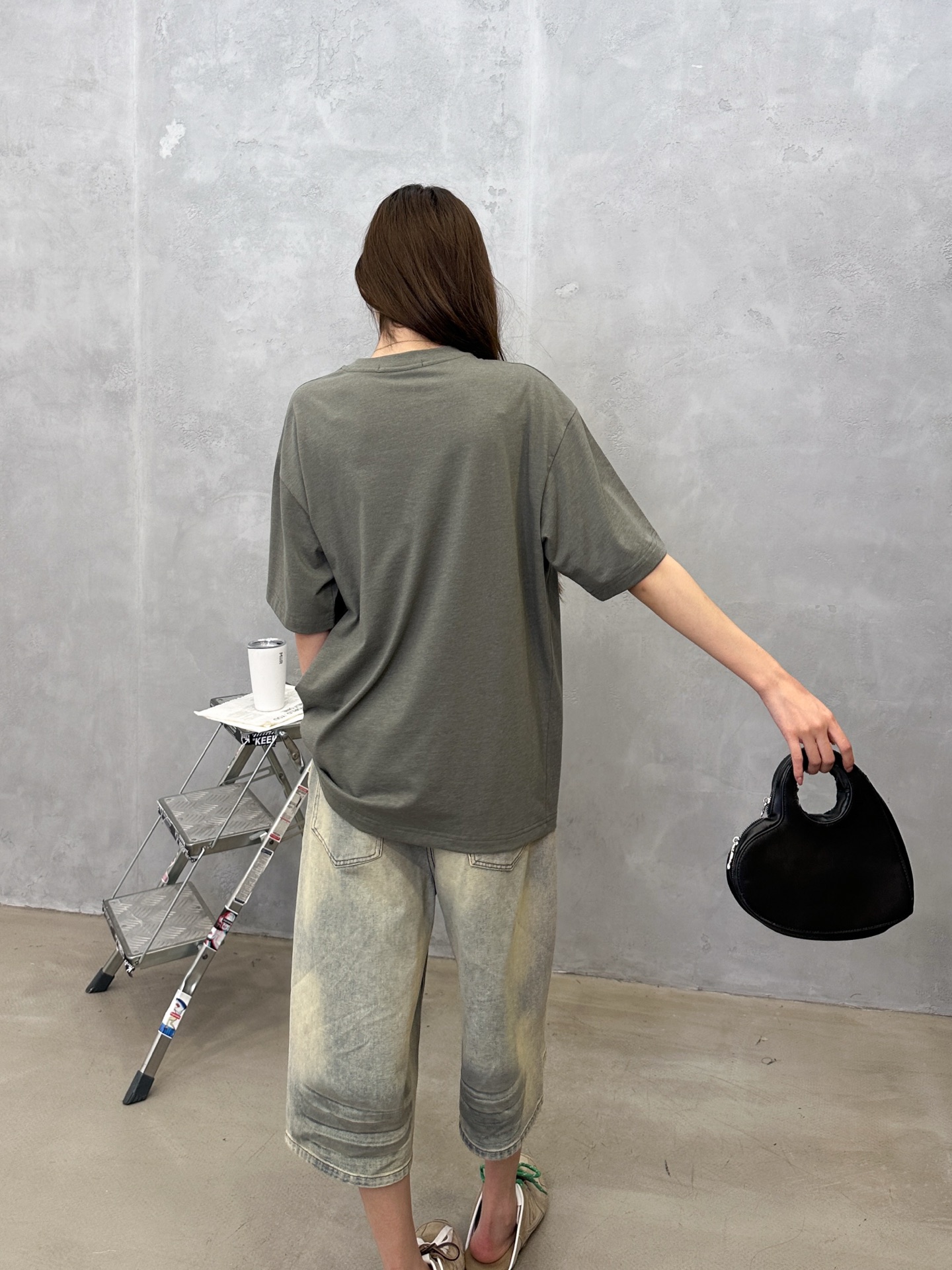 Acne ｜ 新款短袖t，成衣洗水印花工艺，休闲时尚，男女同款，尺码sml