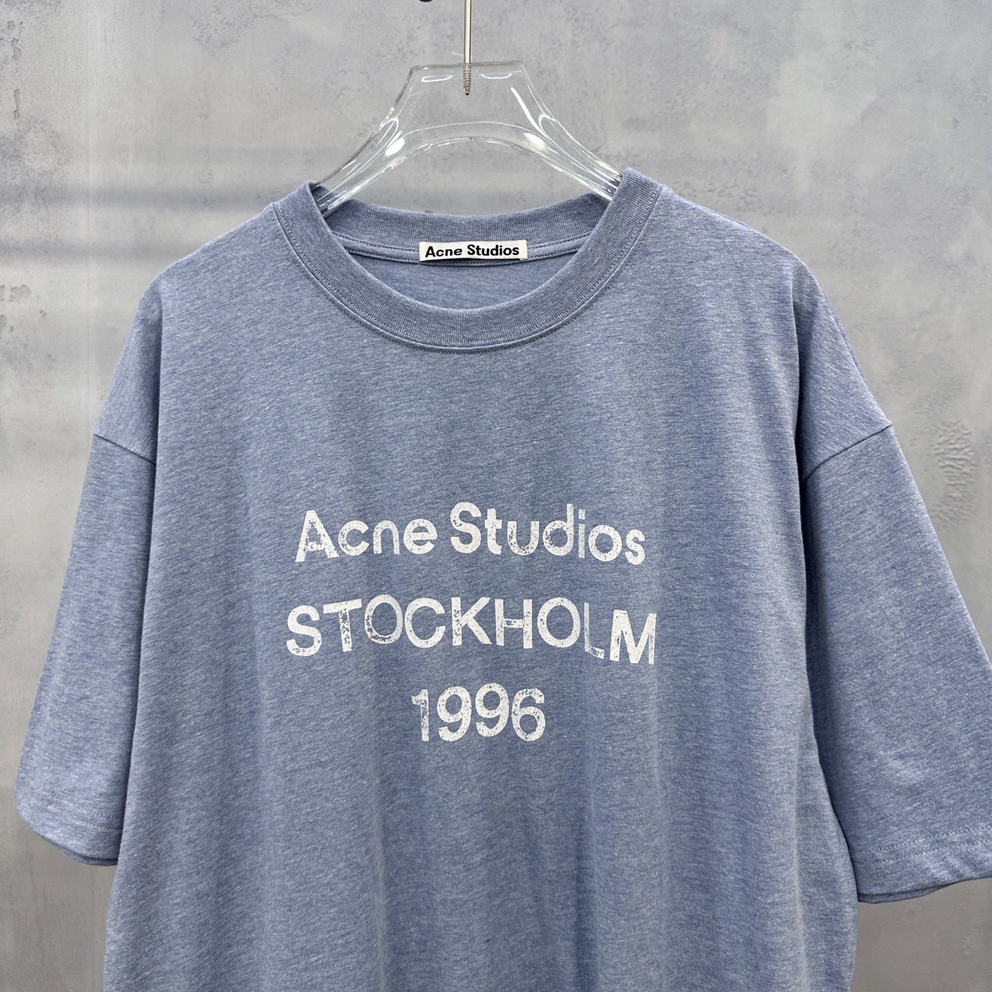 Acne ｜ 新款短袖t，成衣洗水印花工艺，休闲时尚，男女同款，尺码sml