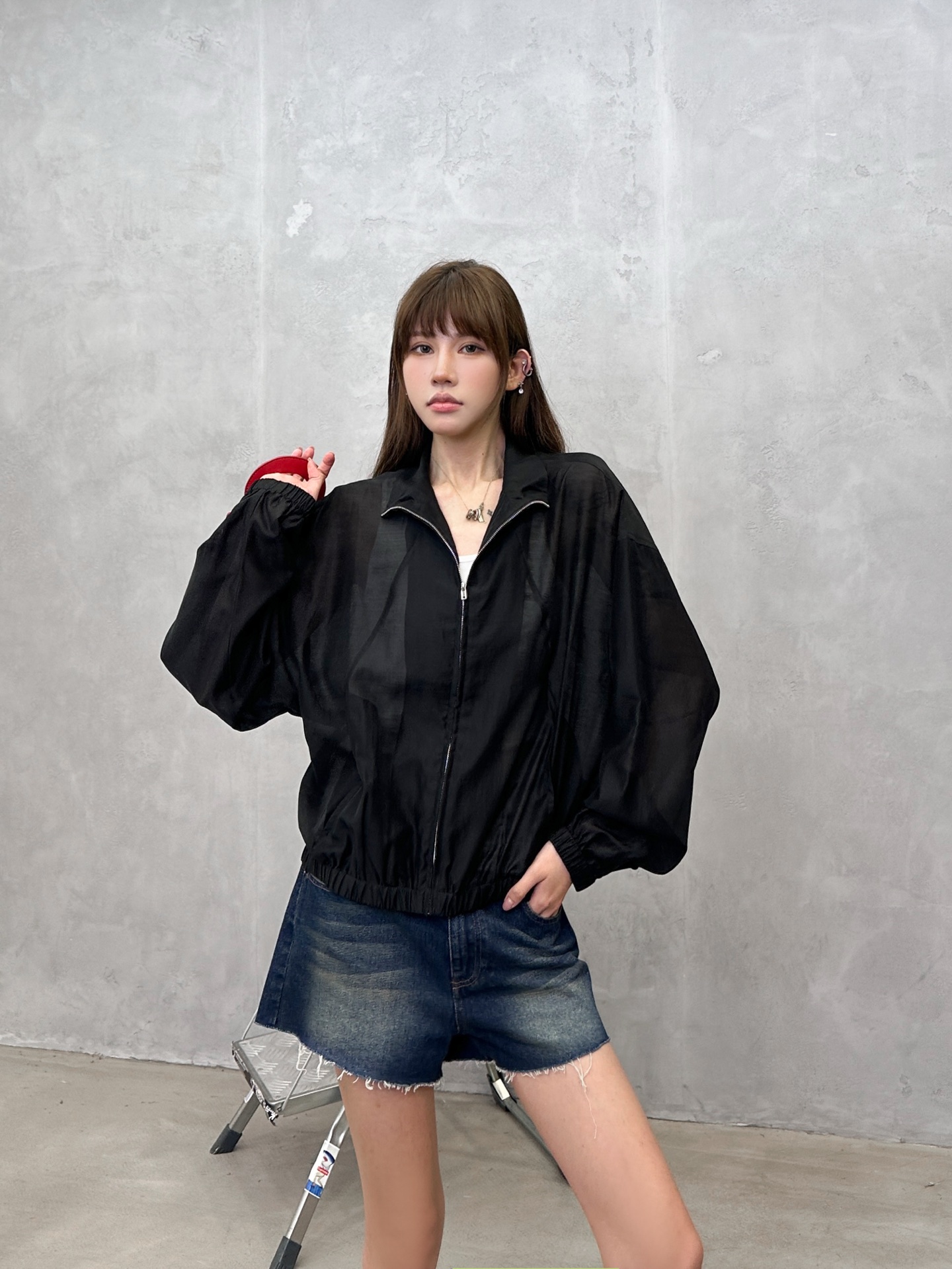 Rickowens ｜ 新款薄罩衫，进口天丝薄面料，极简结构款式开衫，男女同款，尺码sml