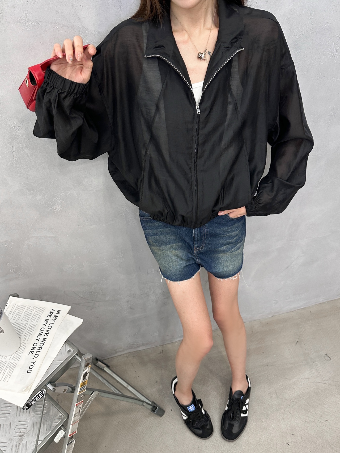 Rickowens ｜ 新款薄罩衫，进口天丝薄面料，极简结构款式开衫，男女同款，尺码sml