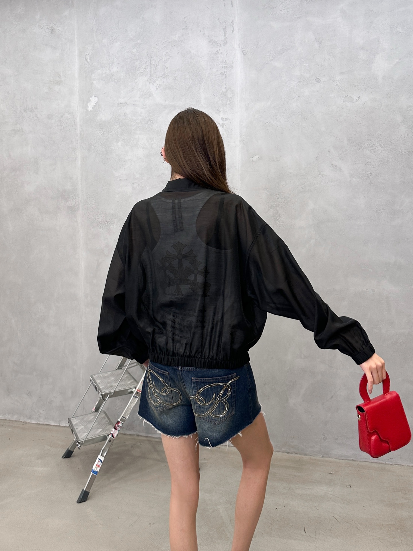 Rickowens ｜ 新款薄罩衫，进口天丝薄面料，极简结构款式开衫，男女同款，尺码sml