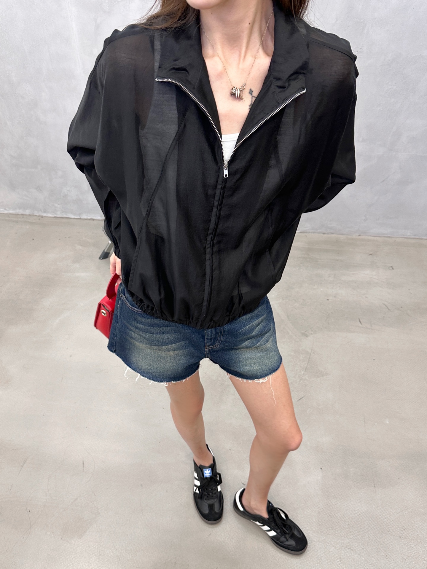 Rickowens ｜ 新款薄罩衫，进口天丝薄面料，极简结构款式开衫，男女同款，尺码sml