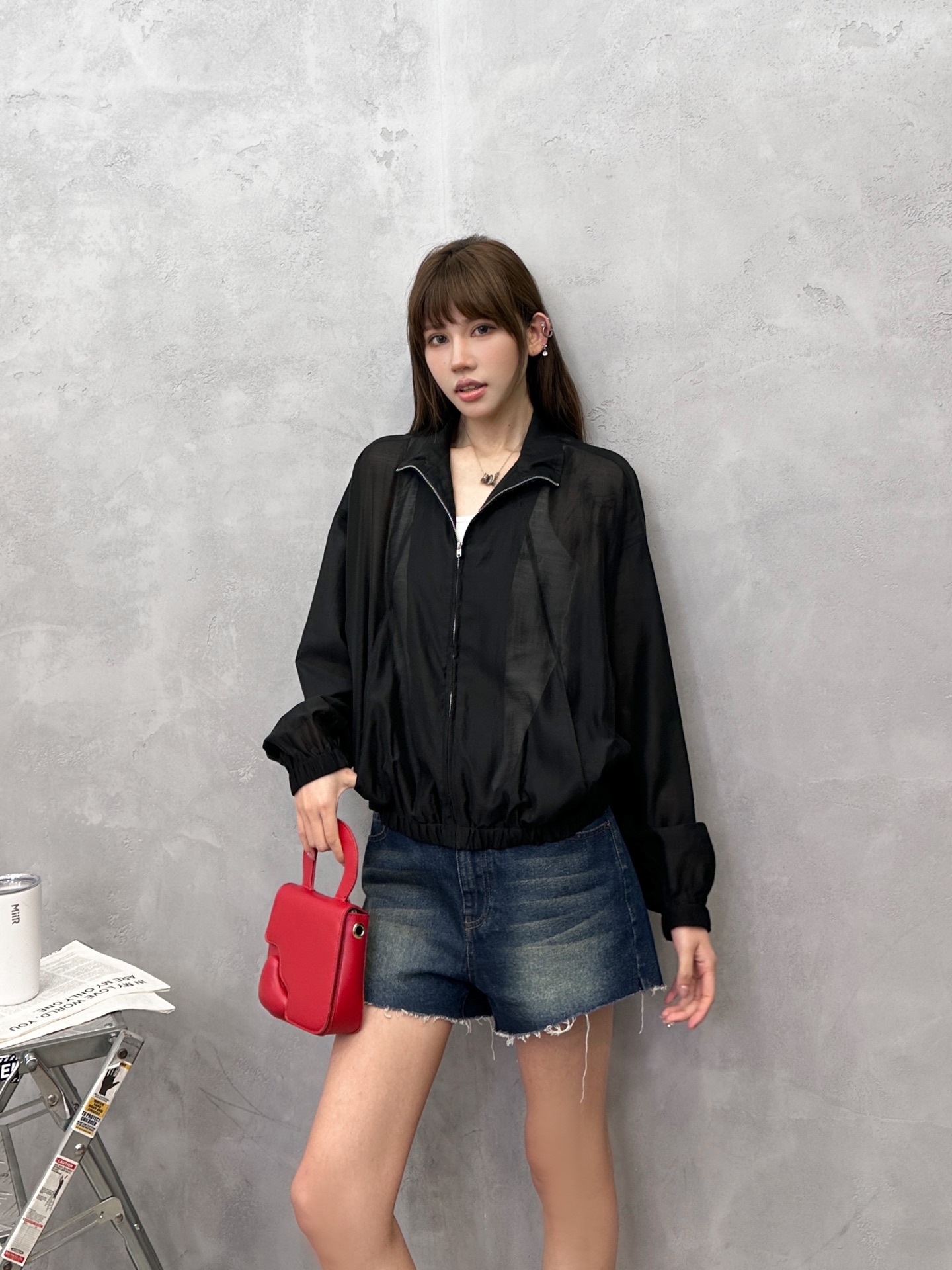 Rickowens ｜ 新款薄罩衫，进口天丝薄面料，极简结构款式开衫，男女同款，尺码sml