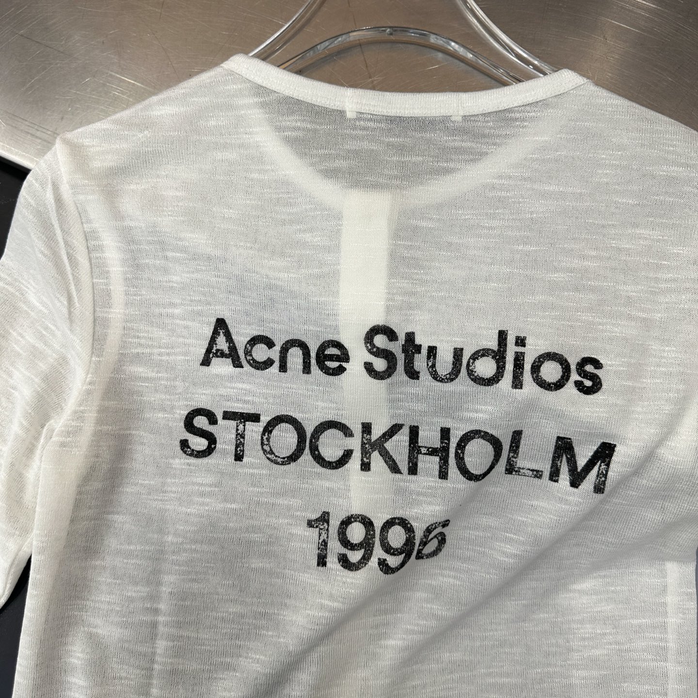 Acne ｜ 新款休闲开衫，品牌经典印花标，进口麻料混纺面料，时尚休闲，尺码sml
