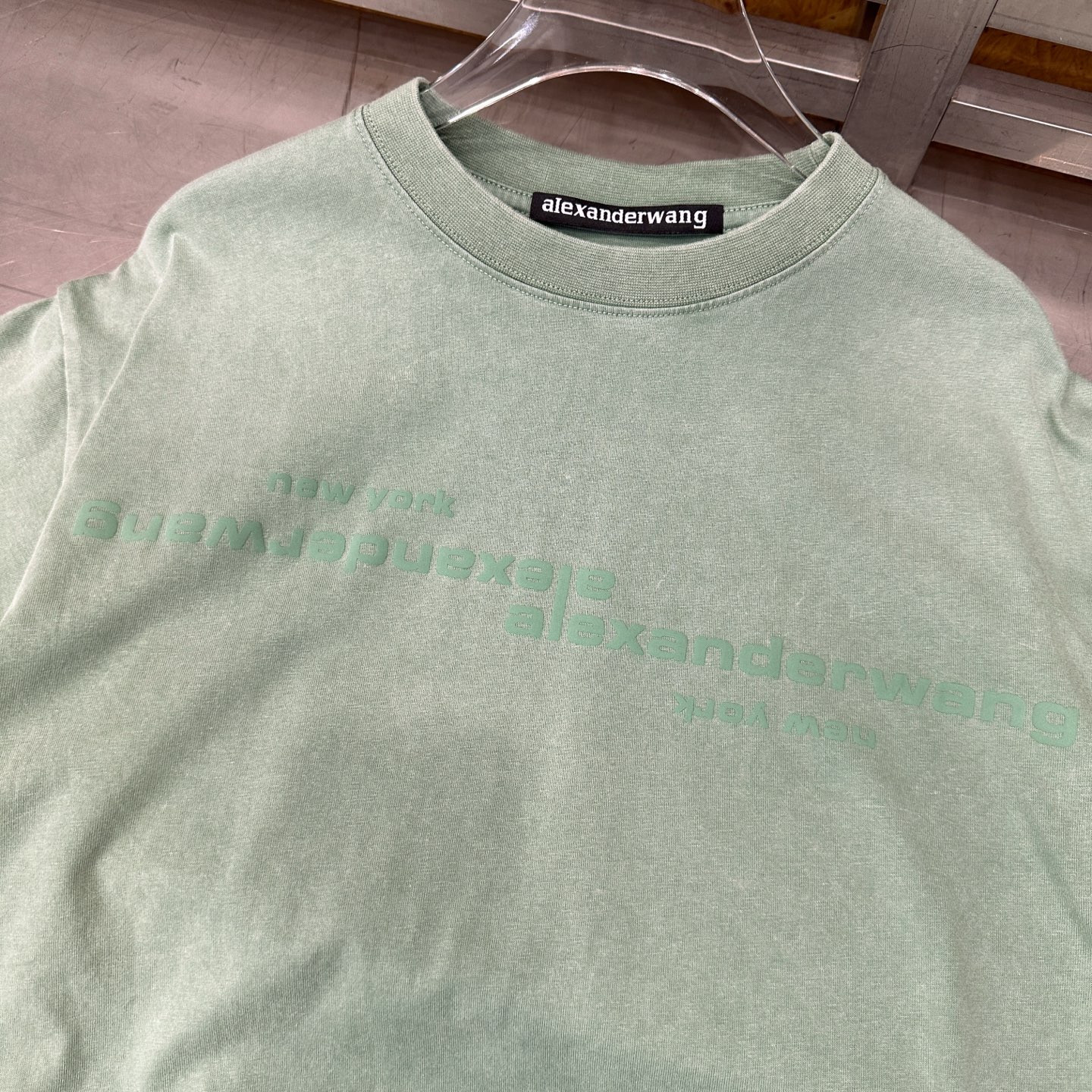 大王 ｜ 新款短袖t，成衣洗水炒色加发泡印花工艺，休闲时尚，男女同款，尺码sml