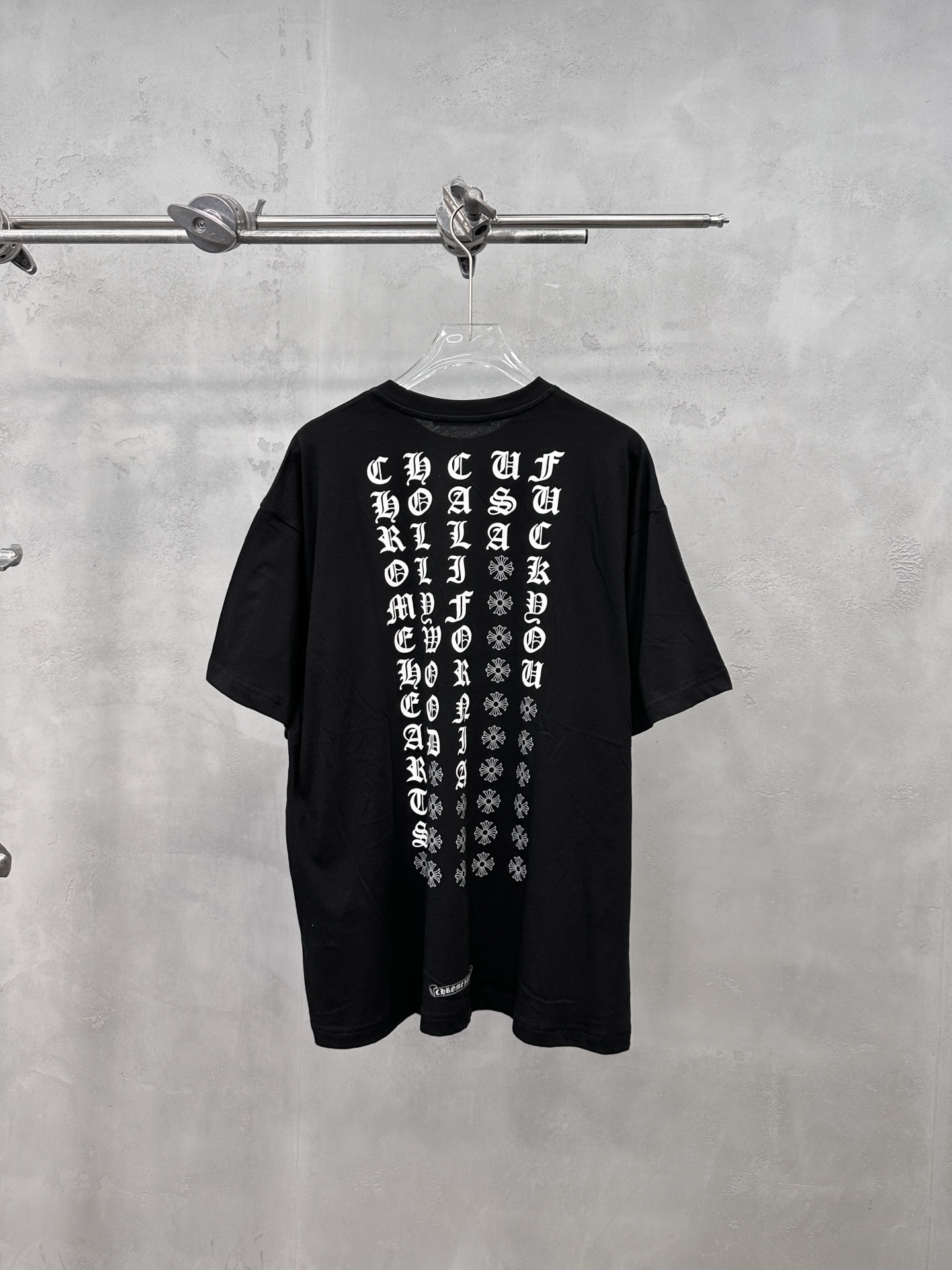 克罗心 ｜ 新款短袖t，成衣洗水加多处印花工艺，休闲时尚，男女同款，尺码sml