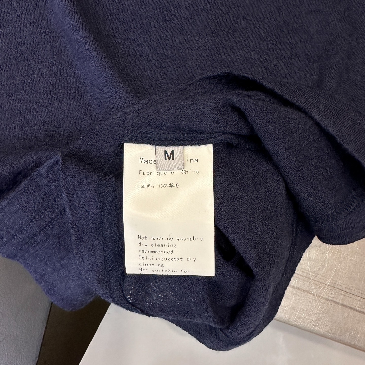 Miu ｜ 新款短袖t，品牌经典刺绣标，100%羊毛进口面料，休闲时尚，尺码sml