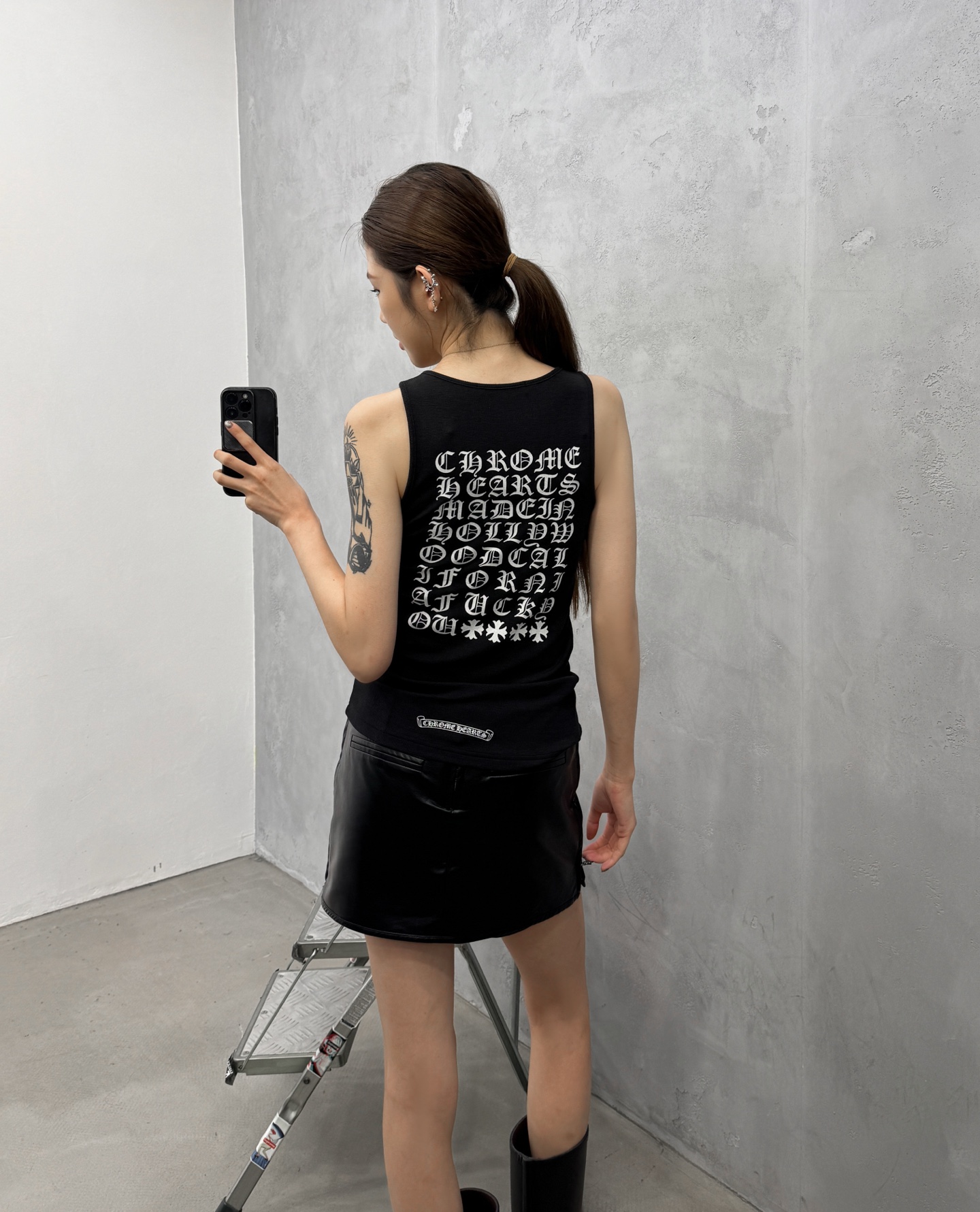 克罗心 ｜ 新款休闲背心，前后经典印花工艺，日本进口莫代尔羊毛混纺面料，时尚高级，尺码sml