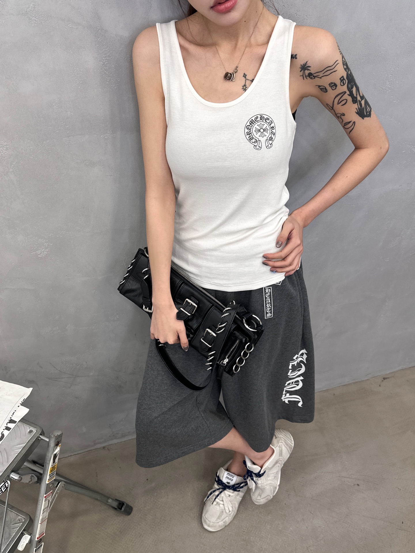 克罗心 ｜ 新款休闲背心，前后经典印花工艺，日本进口莫代尔羊毛混纺面料，时尚高级，尺码sml