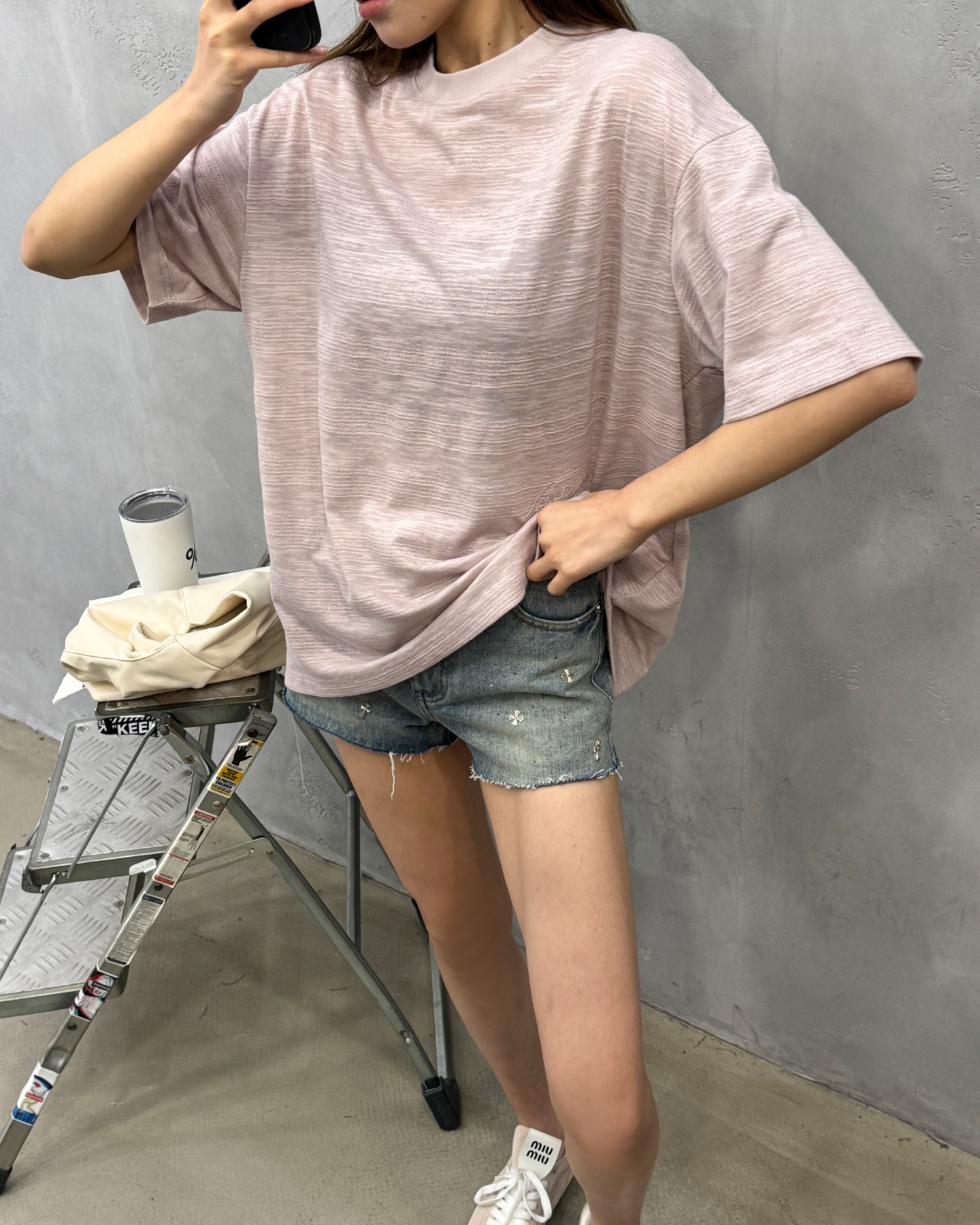 Acne ｜ 新款短袖t，品牌经典字母刺绣工艺，特殊提花高黏棉面料，时尚休闲，尺码sml