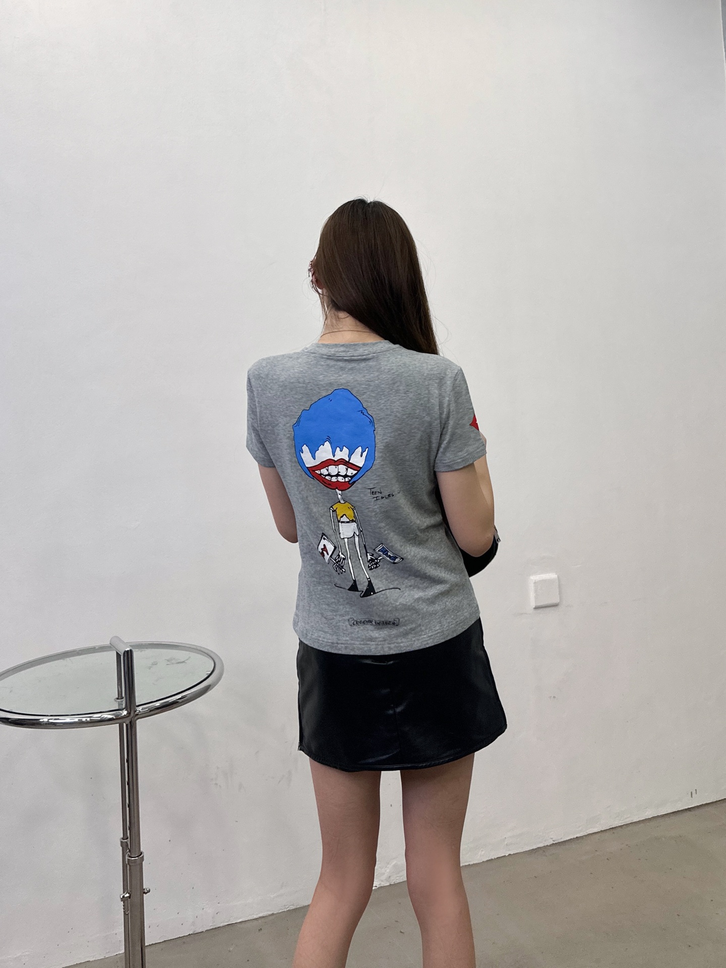 克罗心 ｜ 新款短袖t，成衣洗水加5处彩色印花工艺，休闲时尚。尺码sml