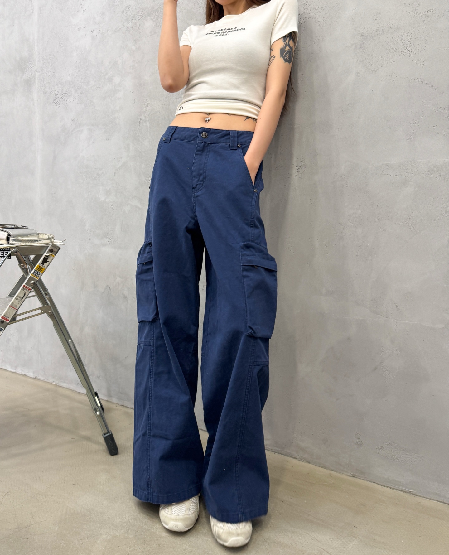 克** ｜ 新款休闲工装裤，品牌经典五金配饰，成衣洗水炒色工艺，结构工装裤款式设计，尺码sml
