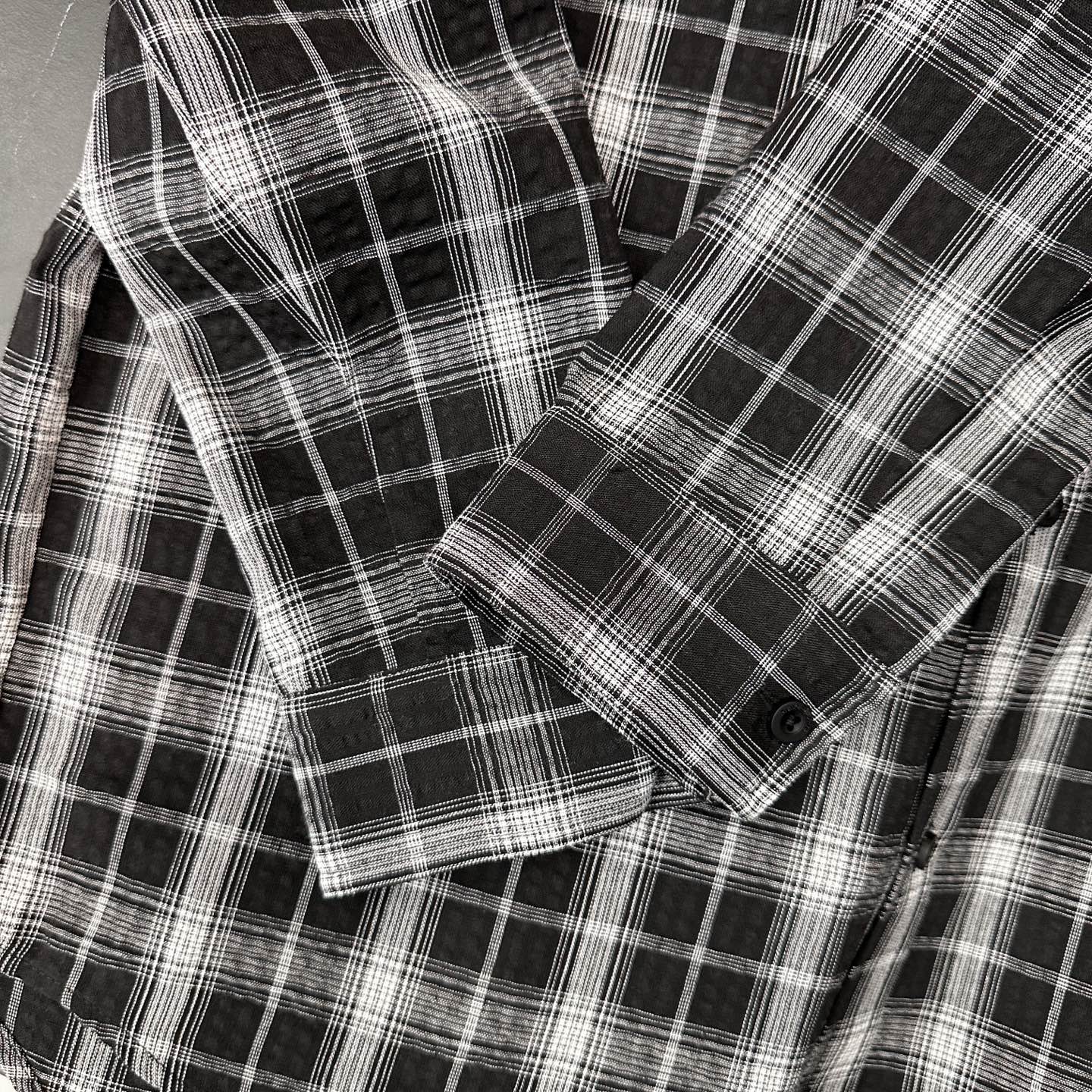 Acne ｜ 新款休闲衬衣，品牌经典烫钻标，定织色织格纹衬衣面料，时尚百搭，尺码sml