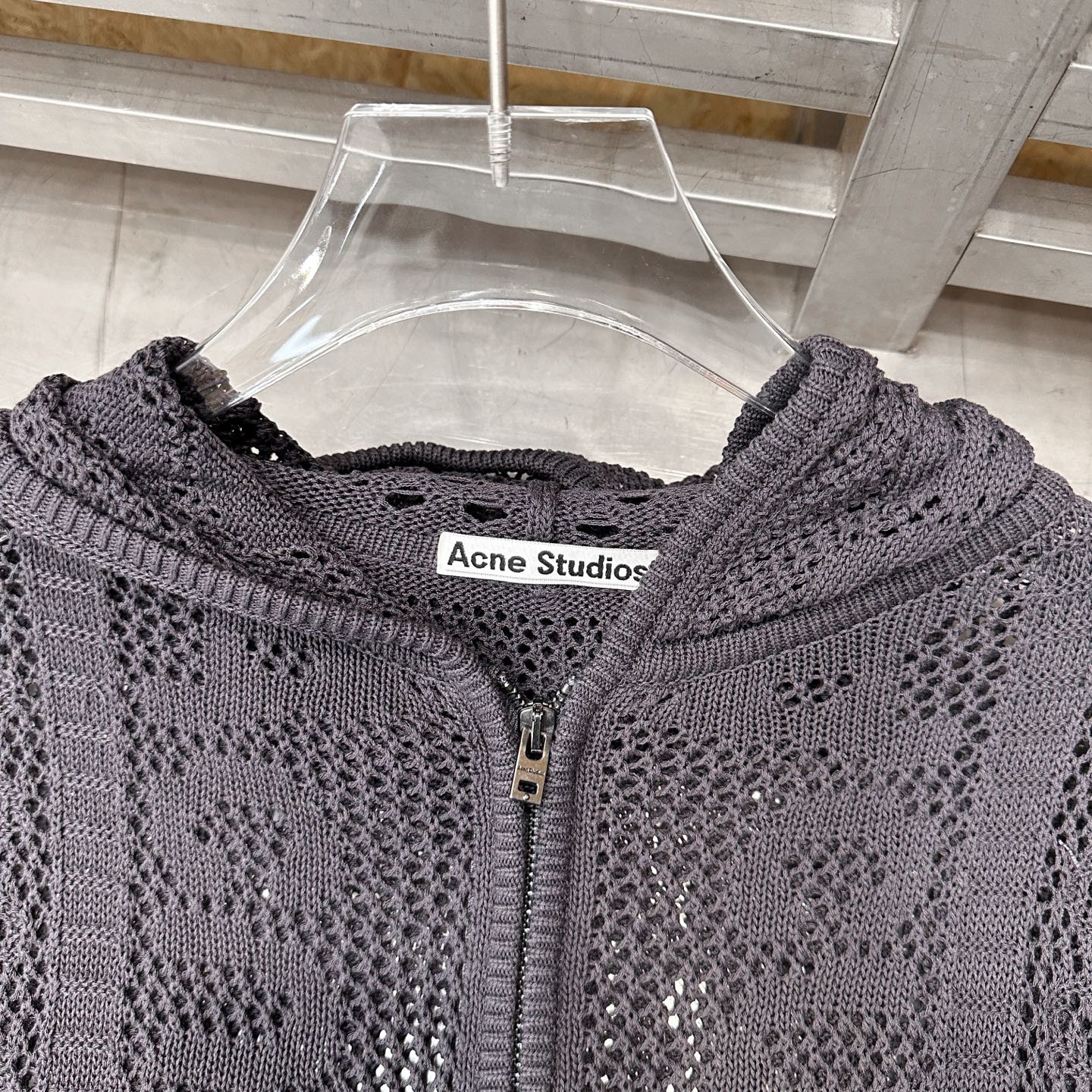 Acne ｜ 新款毛织开衫，品牌定织图案造型，休闲时尚，尺码sml