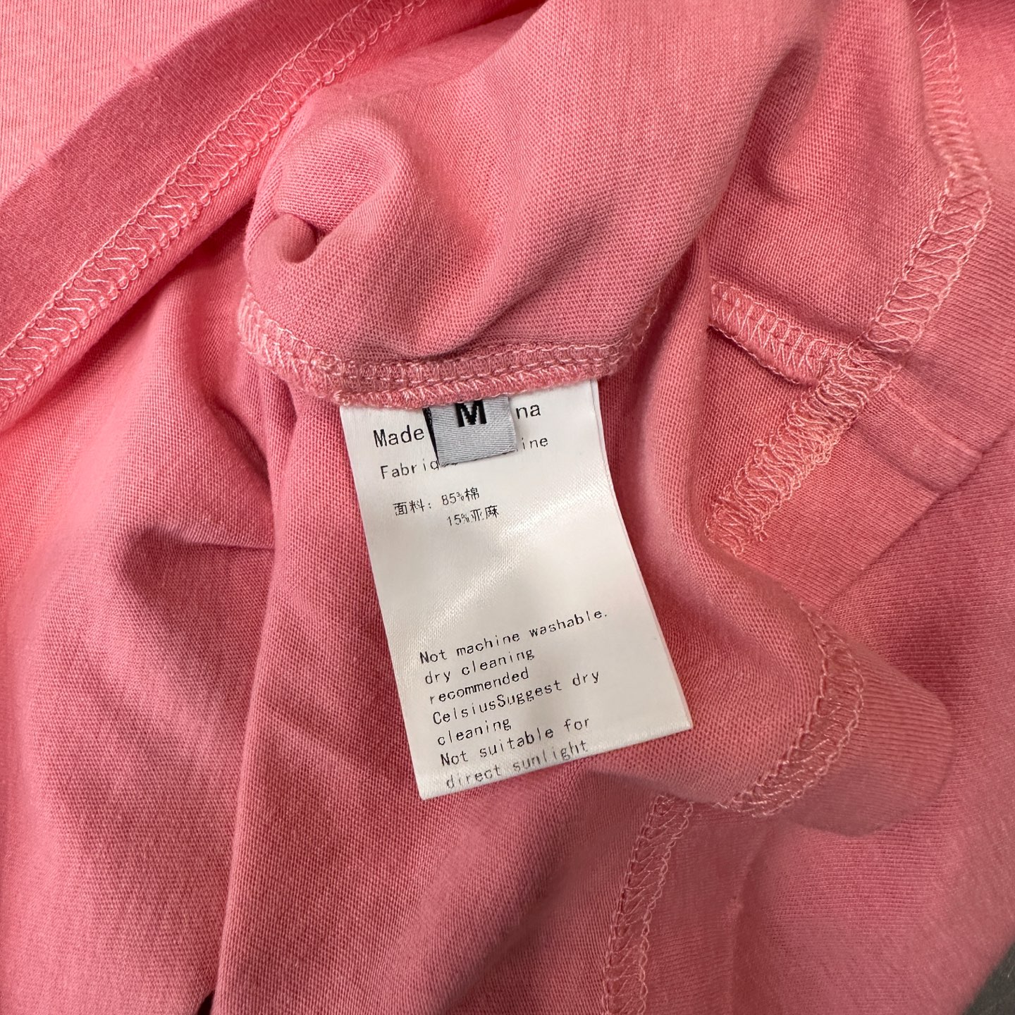 Acne ｜ 新款长袖打底，成衣洗水喷色印花工艺，日本进口亚麻棉面料，休闲时尚，尺码sml