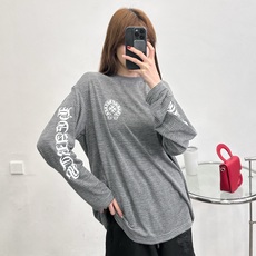 克罗心 | 新款长袖打底,品牌经典4处印花工艺,色织条纹人棉混纺面料,尺码sml 克罗心 | 新款长袖打底,品牌经典4处印花工艺,色织条纹人棉混纺面料,尺码sml