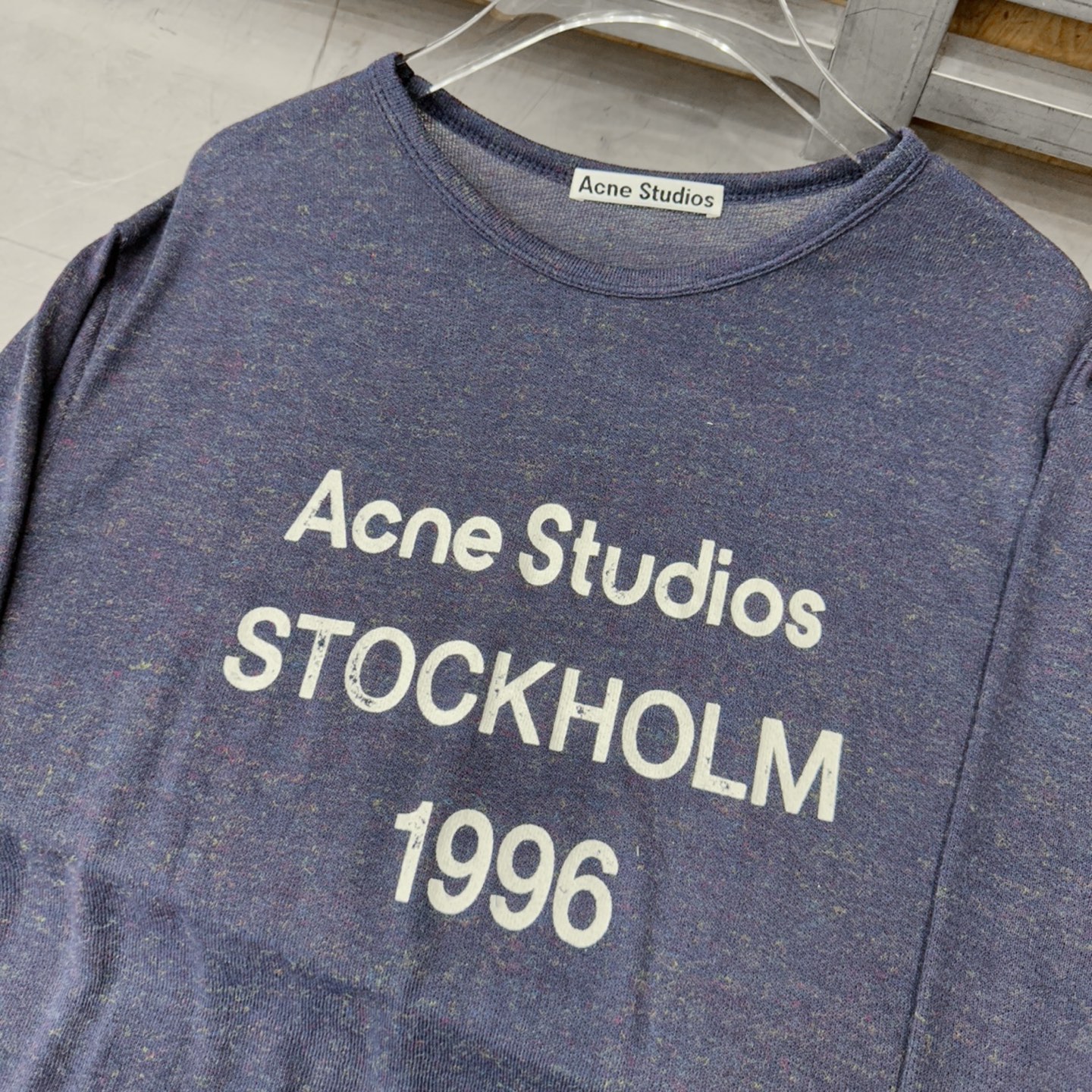 Acne ｜ 新款长袖t，品牌经典字母印花工艺，成衣洗水加软，特殊超细再生纤维面料，时尚休闲，尺码sml