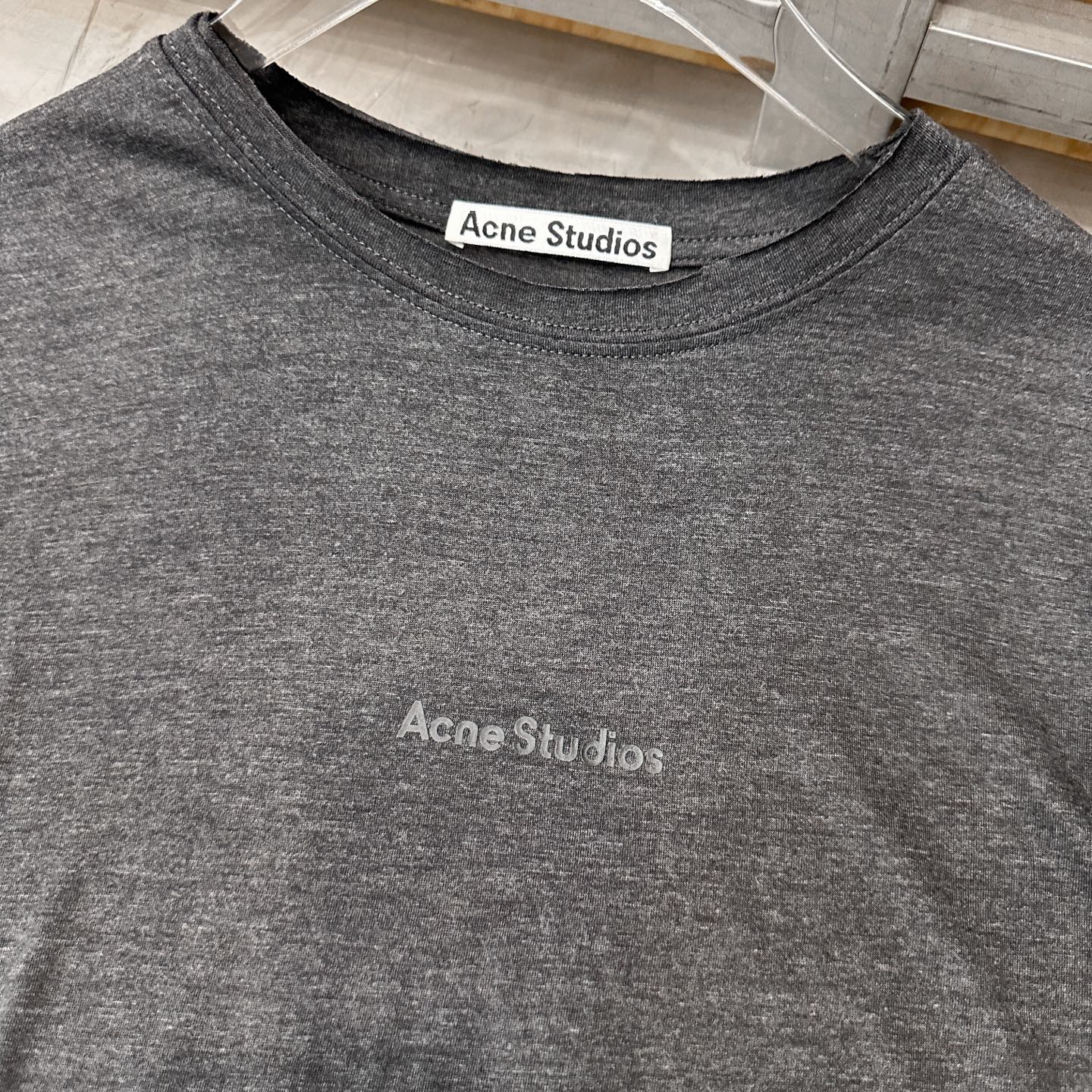 Acne ｜ 新款长袖打底，品牌经典厚版印花标，日本进口天丝羊毛面料，高级时尚，尺码sml