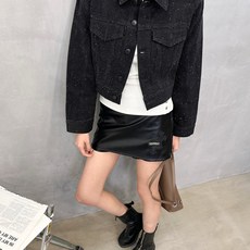 Alexander wang|新款牛仔外套,纯棉牛仔面布,整身重工高温烫钻工艺,短款高腰版型遮肉显腿长,整身重工同色烫钻 Alexander wang|新款牛仔外套,纯棉牛仔面布,整身重工高温烫钻工艺,短款高腰版型遮肉显腿长,整身重工同色烫钻