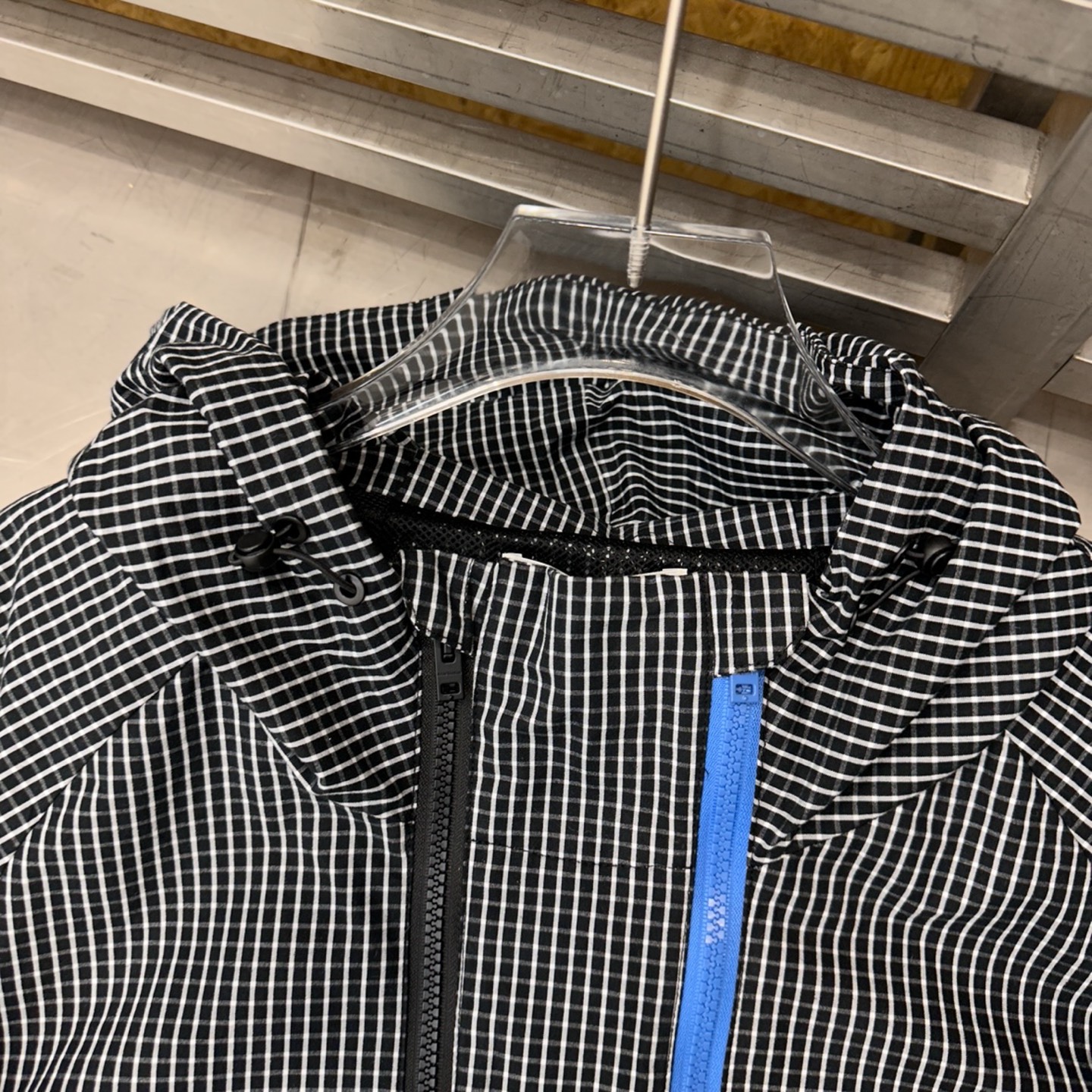 Acne ｜ 新款风衣外套，品牌经典刺绣标，双层款式结构设计，色织格纹面料，时尚休闲，尺码sml