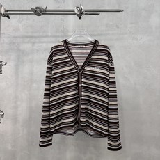Acne | 新款休闲开衫,品牌经典字母前后印花工艺,色织彩色条纹面料,时尚休闲,尺码sml Acne | 新款休闲开衫,品牌经典字母前后印花工艺,色织彩色条纹面料,时尚休闲,尺码sml