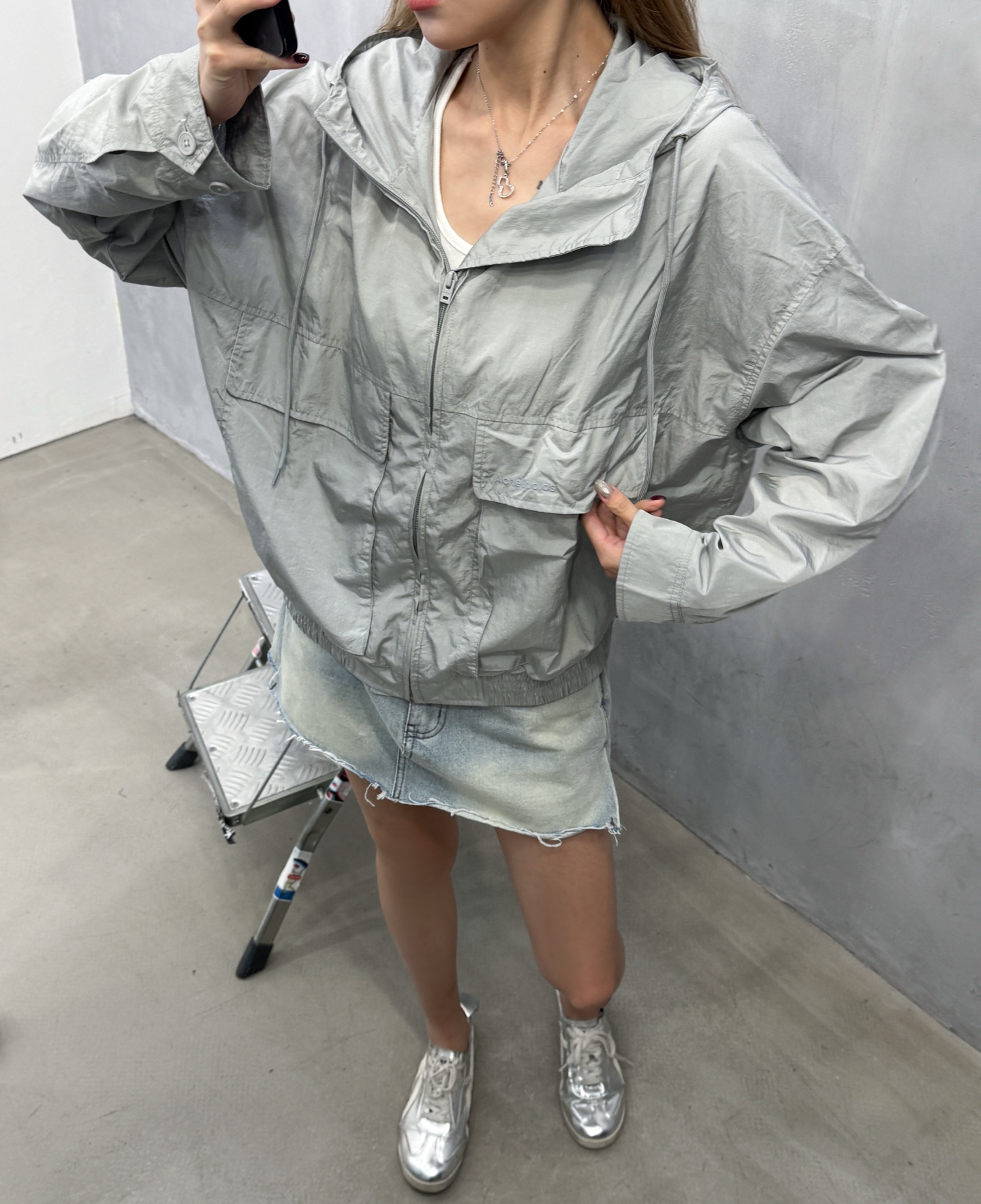 Acne ｜ 新款休闲上衣，经典跟色刺绣标，进口高密尼龙面料，休闲时尚版型，男女同款，尺码sml