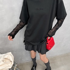 Acne | 新款假两件长袖t,日本进口莫代尔莱赛尔亚麻棉面料拼接亚麻混纺假两件袖子,前后烫钻标,休闲时尚,尺码sml Acne | 新款假两件长袖t,日本进口莫代尔莱赛尔亚麻棉面料拼接亚麻混纺假两件袖子,前后烫钻标,休闲时尚,尺码sml