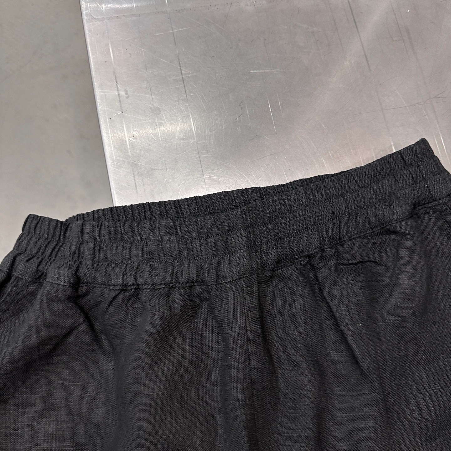 克罗心 ｜ 新款休闲裤，成衣洗水加软工艺加品牌经典刺绣标，日本进口天丝亚麻面料，时尚休闲，尺码sml