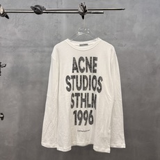 Acne | 新款长袖打底,成衣洗水加正反拔印印花工艺,时尚休闲,尺码sml Acne | 新款长袖打底,成衣洗水加正反拔印印花工艺,时尚休闲,尺码sml