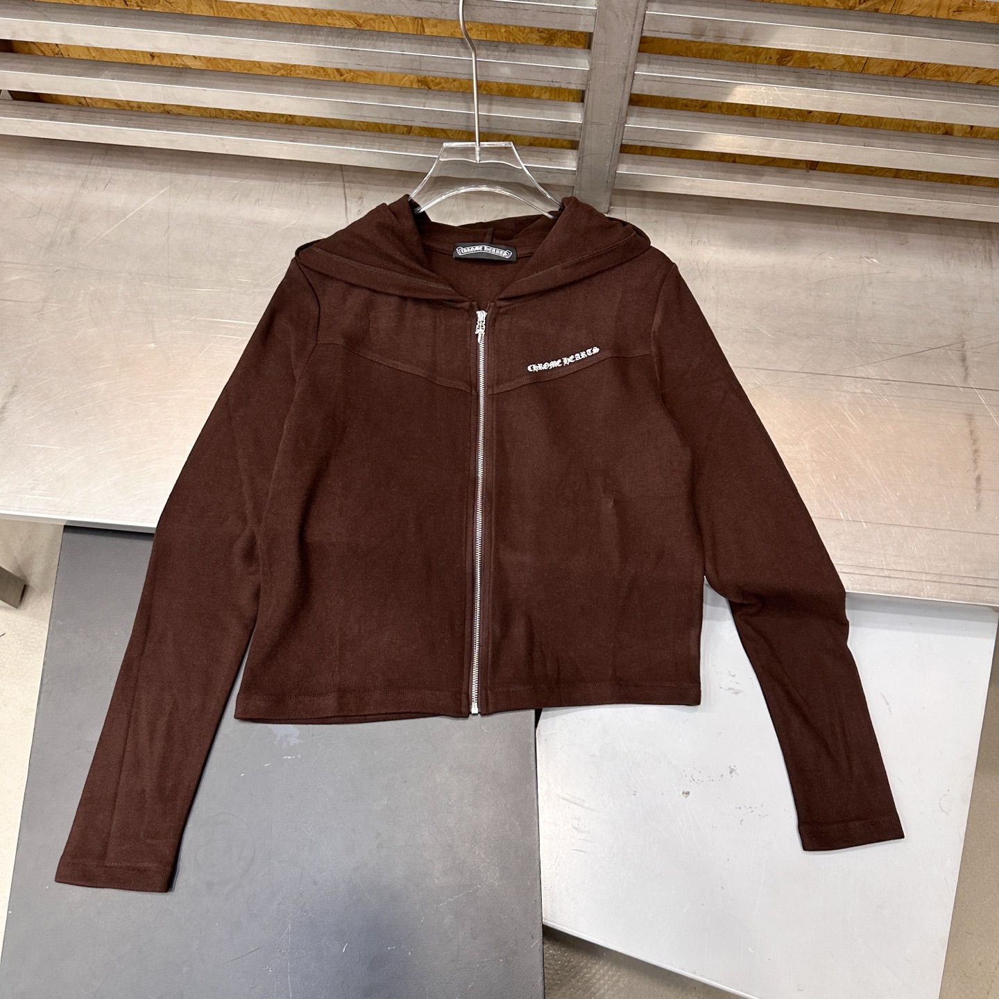 克**  ｜  新款休闲开衫，品牌经典前后印花标，人棉混纺保暖面料，时尚休闲，尺码sml
