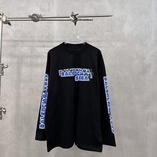 巴* | 新款长袖t,成衣洗水加贴胶印花工艺,sega联名系列,休闲时尚,男女同款,尺码sml 巴* | 新款长袖t,成衣洗水加贴胶印花工艺,sega联名系列,休闲时尚,男女同款,尺码sml