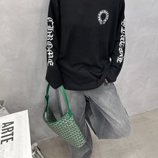 克罗* | 新款长袖t,进口桑蚕丝羊毛面料,全身5处印花工艺,时尚休闲,尺码sml 克罗* | 新款长袖t,进口桑蚕丝羊毛面料,全身5处印花工艺,时尚休闲,尺码sml