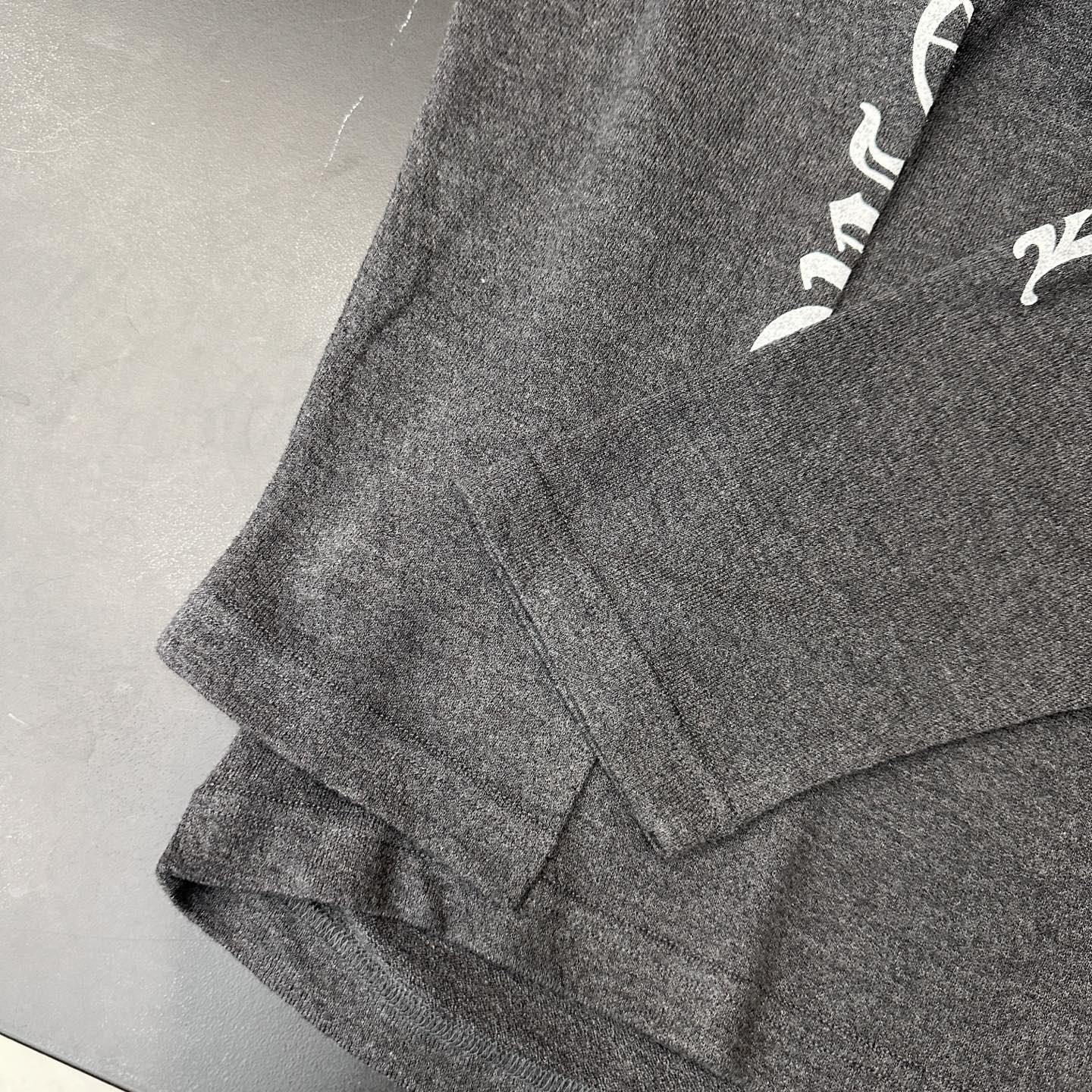 克罗*  ｜  新款长袖t，进口桑蚕丝羊毛面料，全身5处印花工艺，时尚休闲，尺码sml