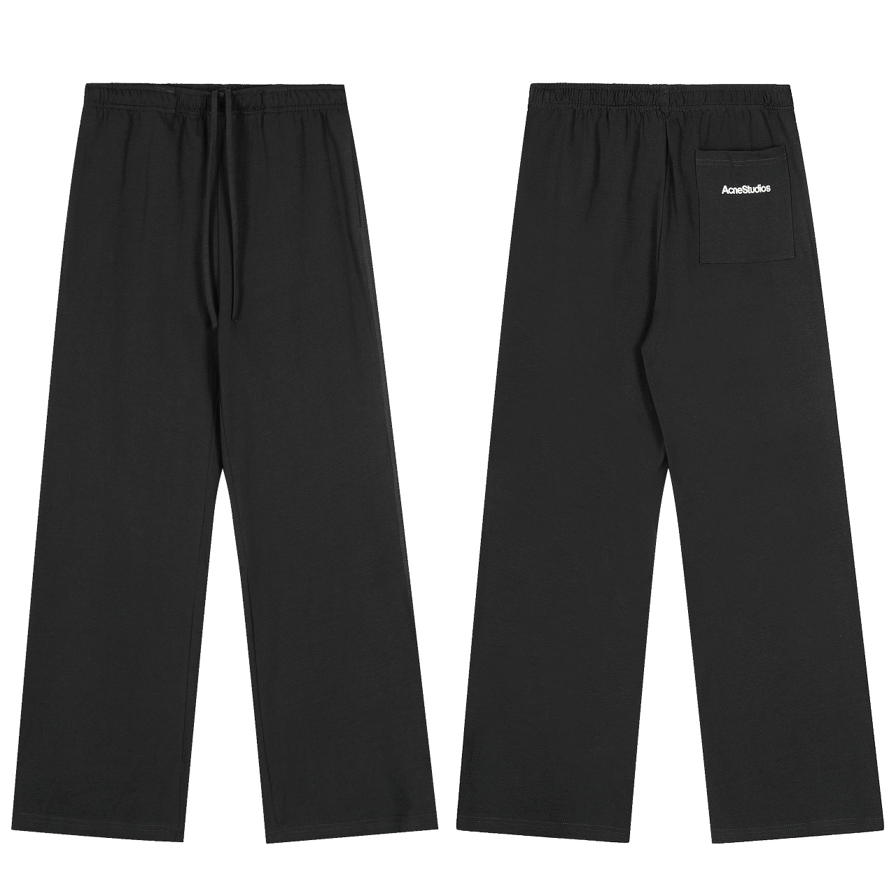 P123
【慵懒百搭】Acne Studios口袋印花微标logo松紧腰宽松阔腿休闲裤
款号:AC913
批发价:P123
码数:S M L
颜色:黑色
