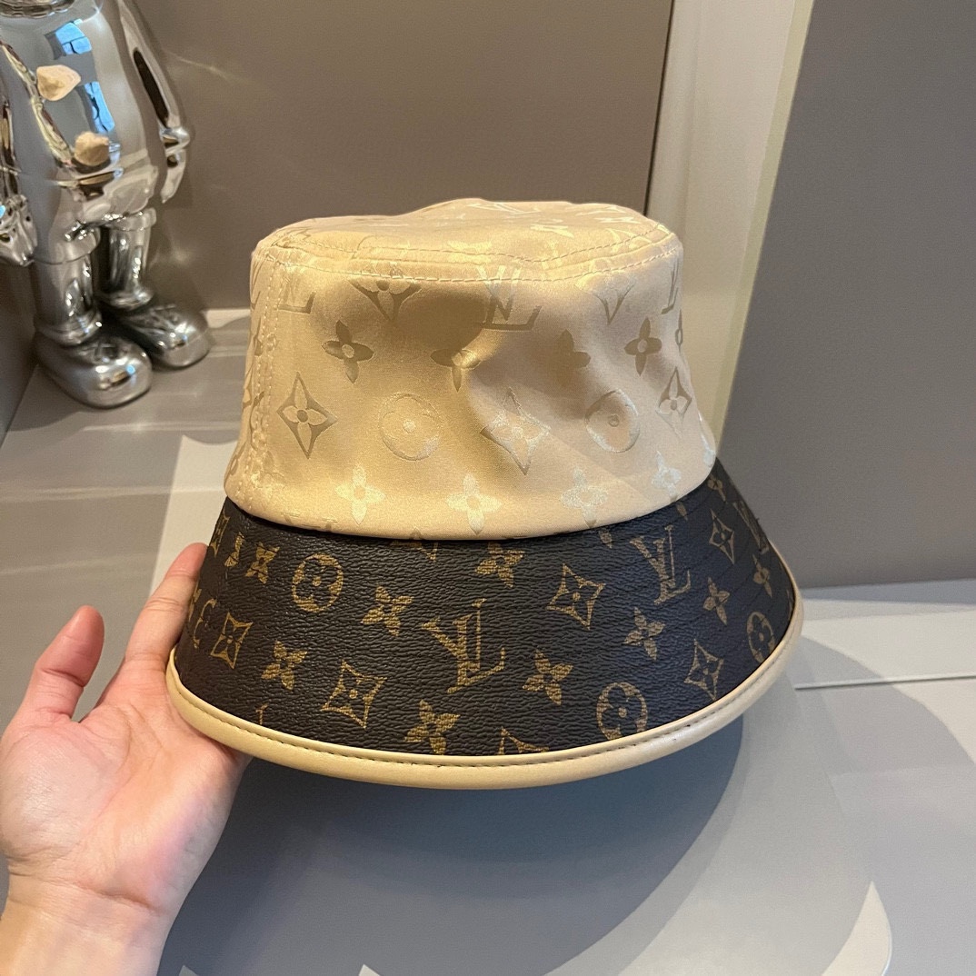 Louis Vuitton Sombreros Sombrero de cubo Universal para hombres y mujeres Colección primavera – verano