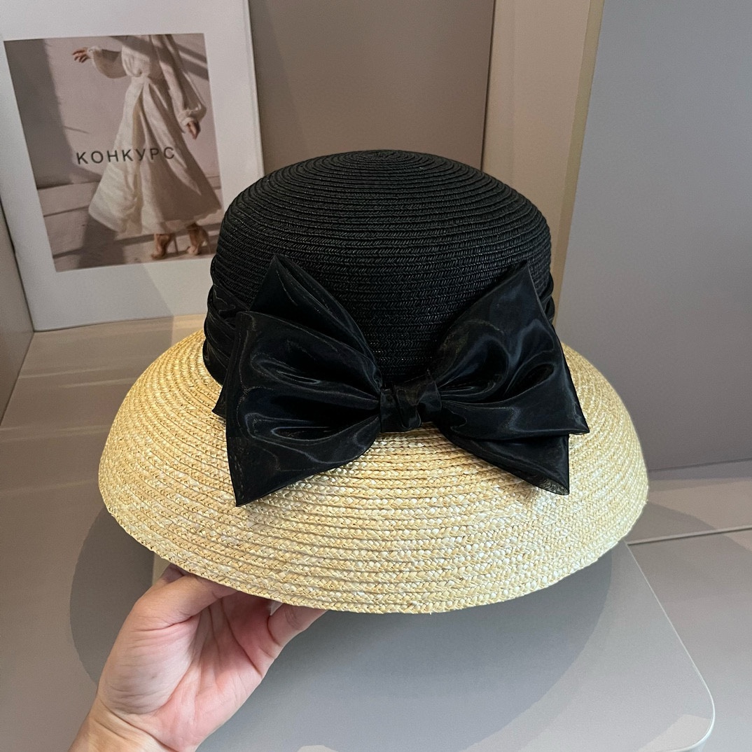 Dior Sombreros Sombrero de paja Empalme