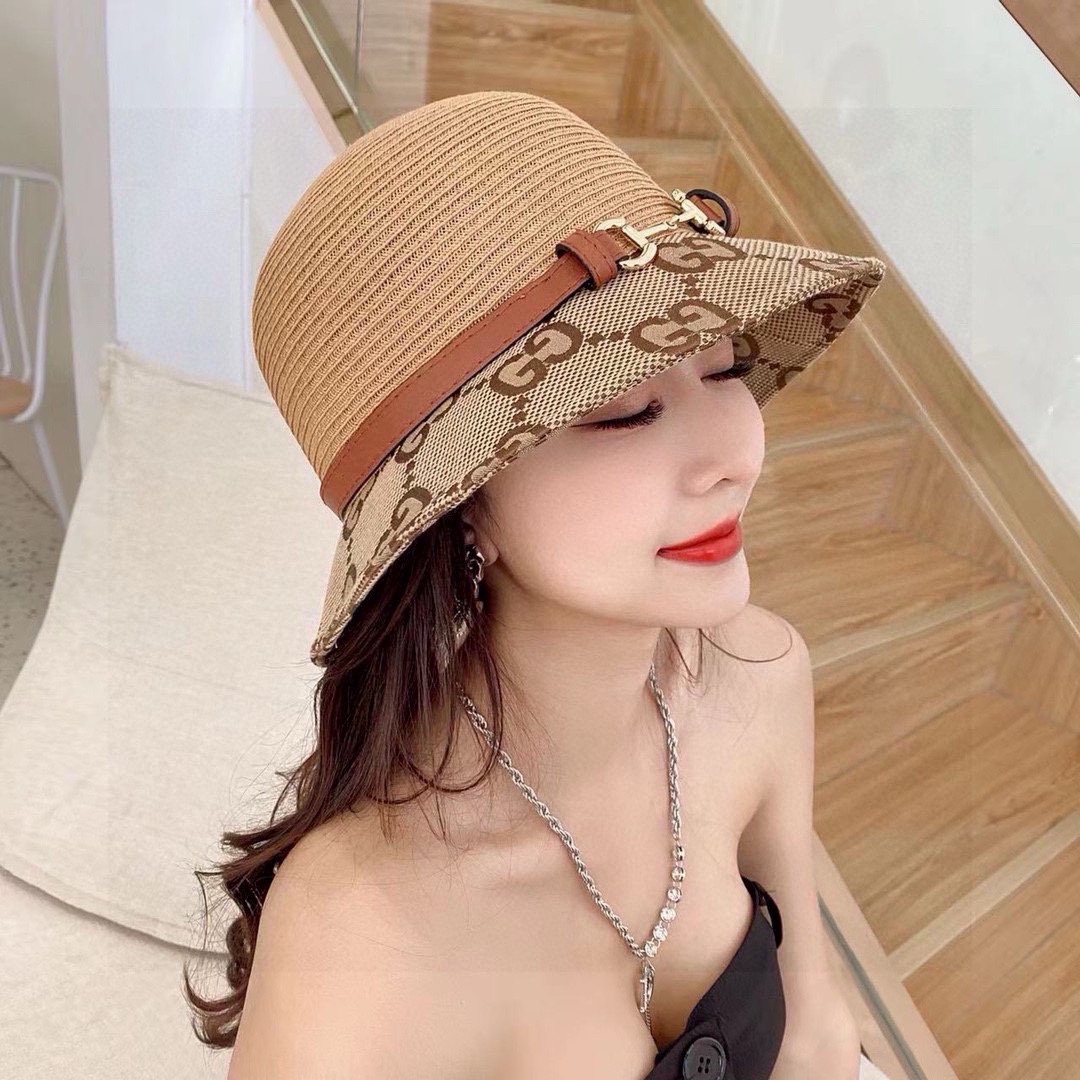 NO:196306,Gucci belt straw hat, thin straw pot hat, easy to carry, high-end customization, head circumference 57cm meter khaki two-color hat fisherman hat baseball hat knit hat, hat, gucci, espadrilles, hats19860909Gucci古琦皮带款草帽,细草盆帽,方便携带,高端定制,头围57cm 米 卡其两色帽子渔夫帽棒球帽针织帽,帽子,gucci,espadrilles,hats,hat